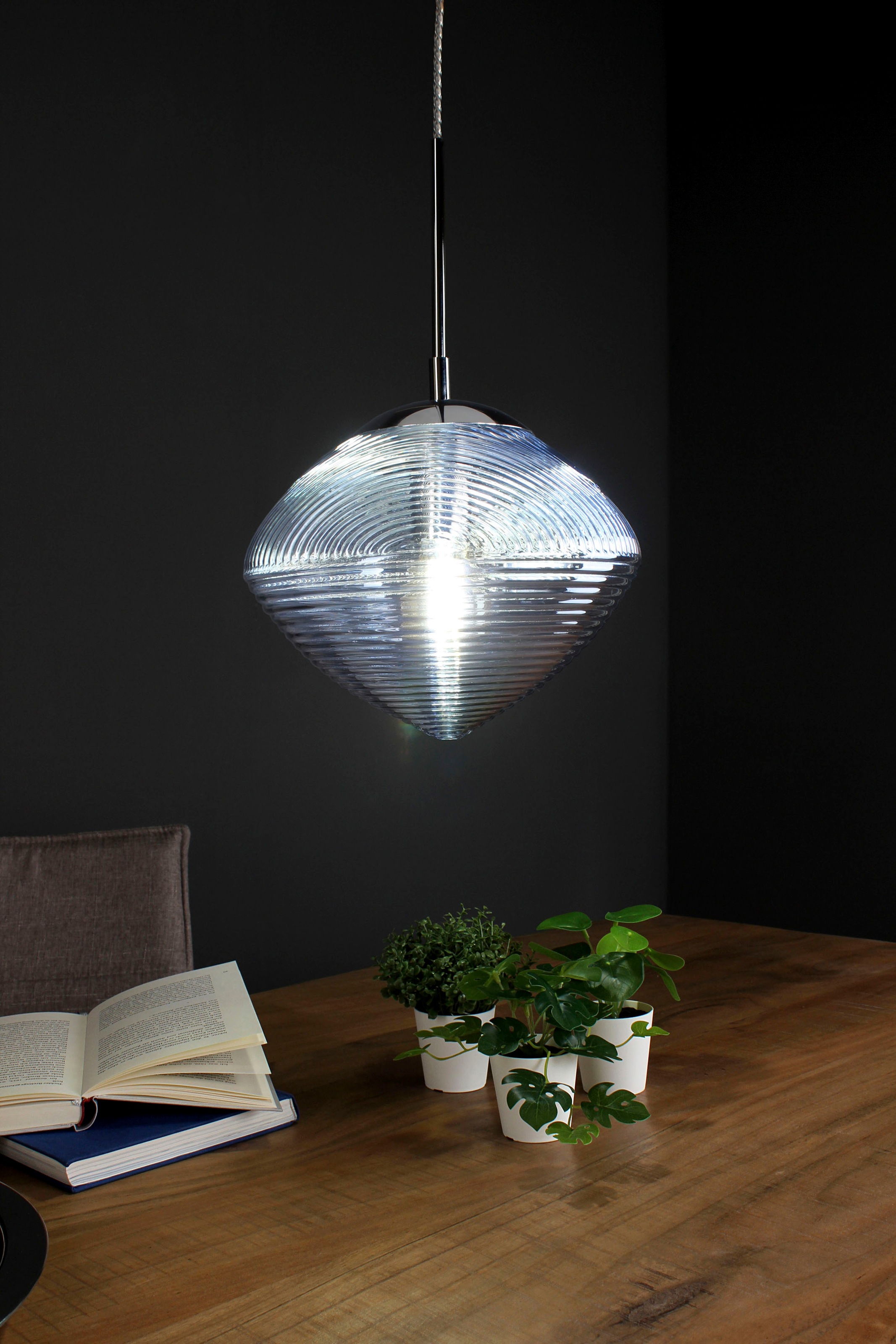 ECO-LIGHT Pendelleuchte »GREENWICH«, Leuchtmittel E27 | ohne Leuchtmittel