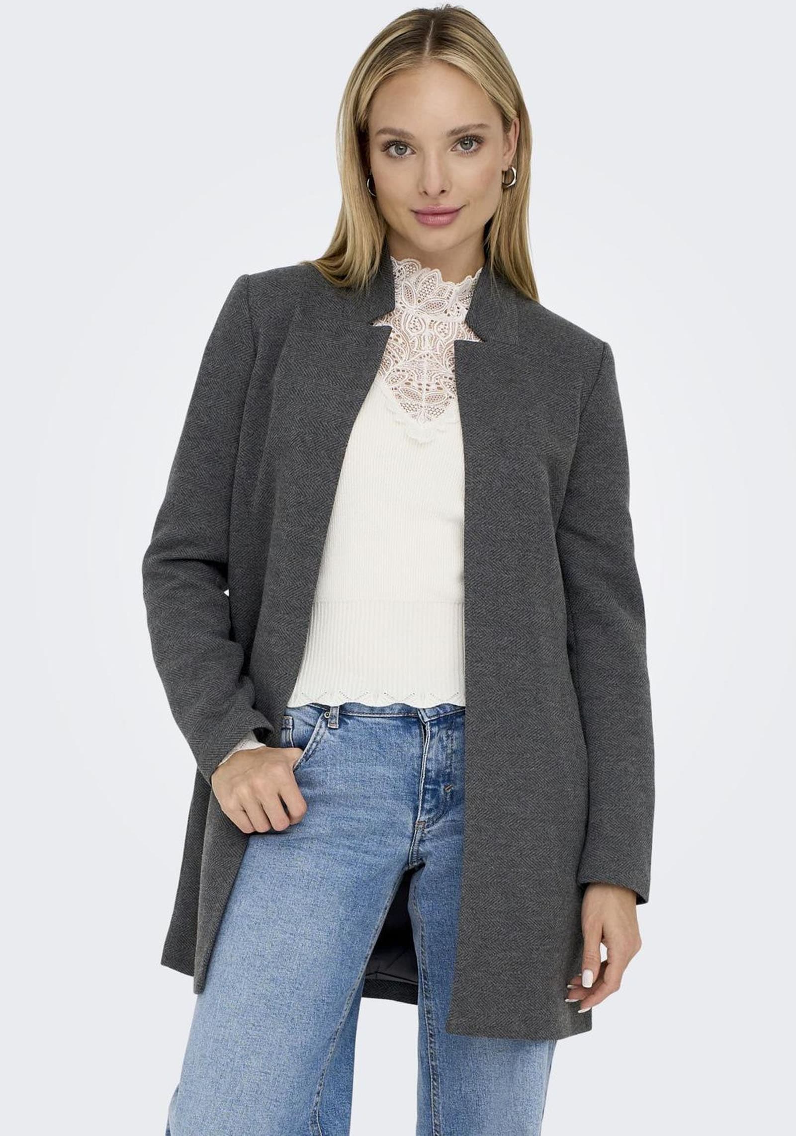 ONLY Kurzmantel »ONLSOHO-LINEA L/S COATIGAN CC PNT RP«