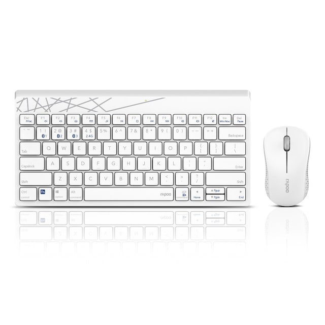 Rapoo Tastatur- und Maus-Set »8000M kabelloses Tastatur-Maus-Set, Bluetooth,  2.4 GHz, 1300 DPI« jetzt kaufen bei OTTO