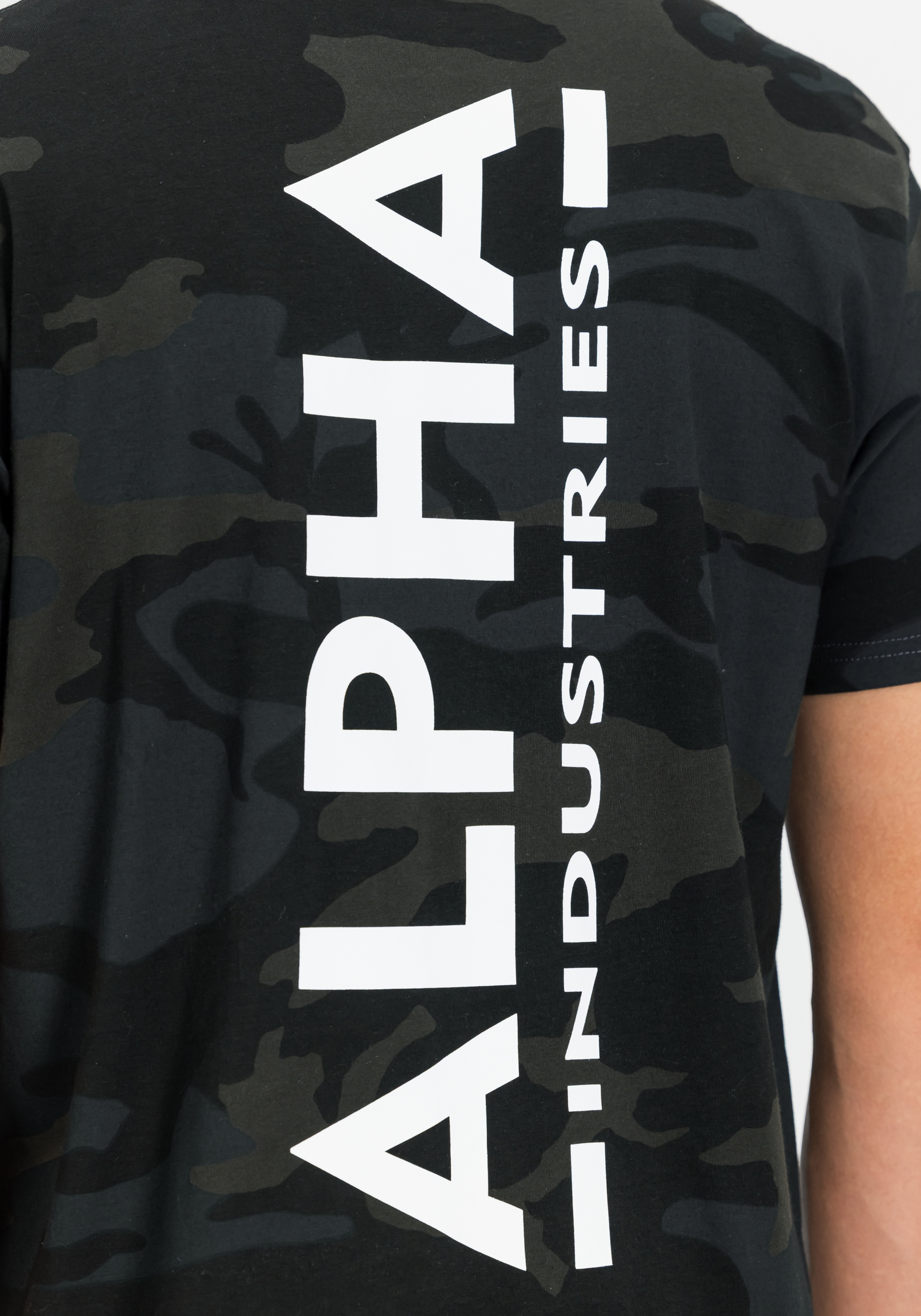 Alpha Industries T-Shirt »Backprint T-Shirt Camo T-Shirt«