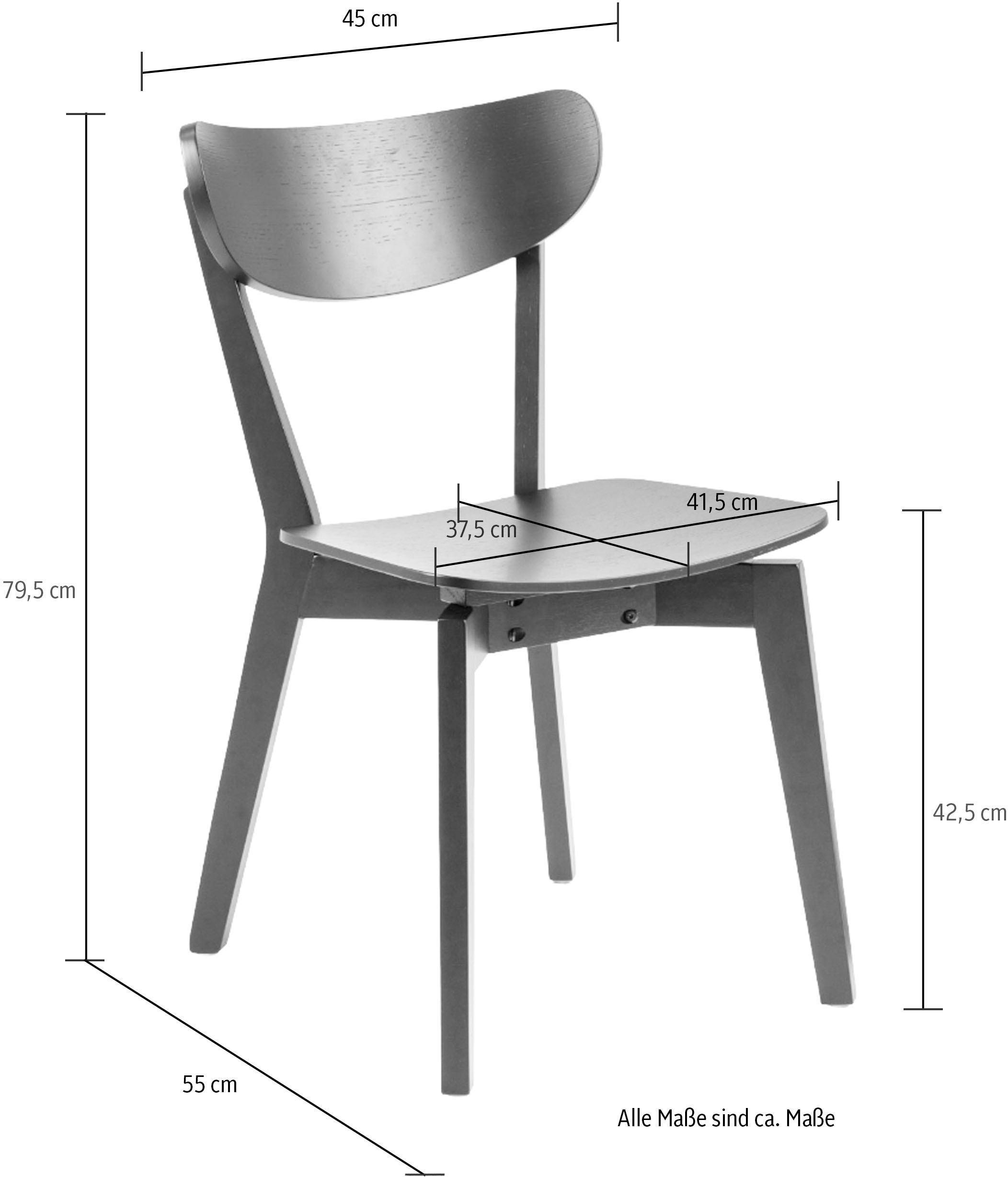 ACTONA GROUP Esszimmerstuhl »Roxby«, 2 St., Roxby Esszimmer- Küchenstuhl, 2er Set