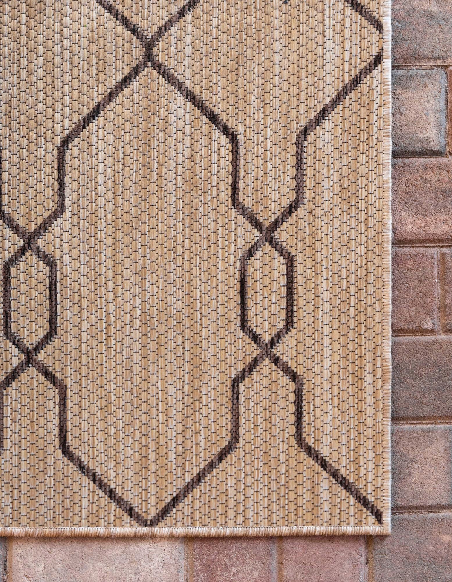 Myflair Möbel & Accessoires Teppich »Outdoor Crosses Lagerräumung«, rechteckig, 4 mm Höhe, Flachgewebe, In- und Outdoor geeignet