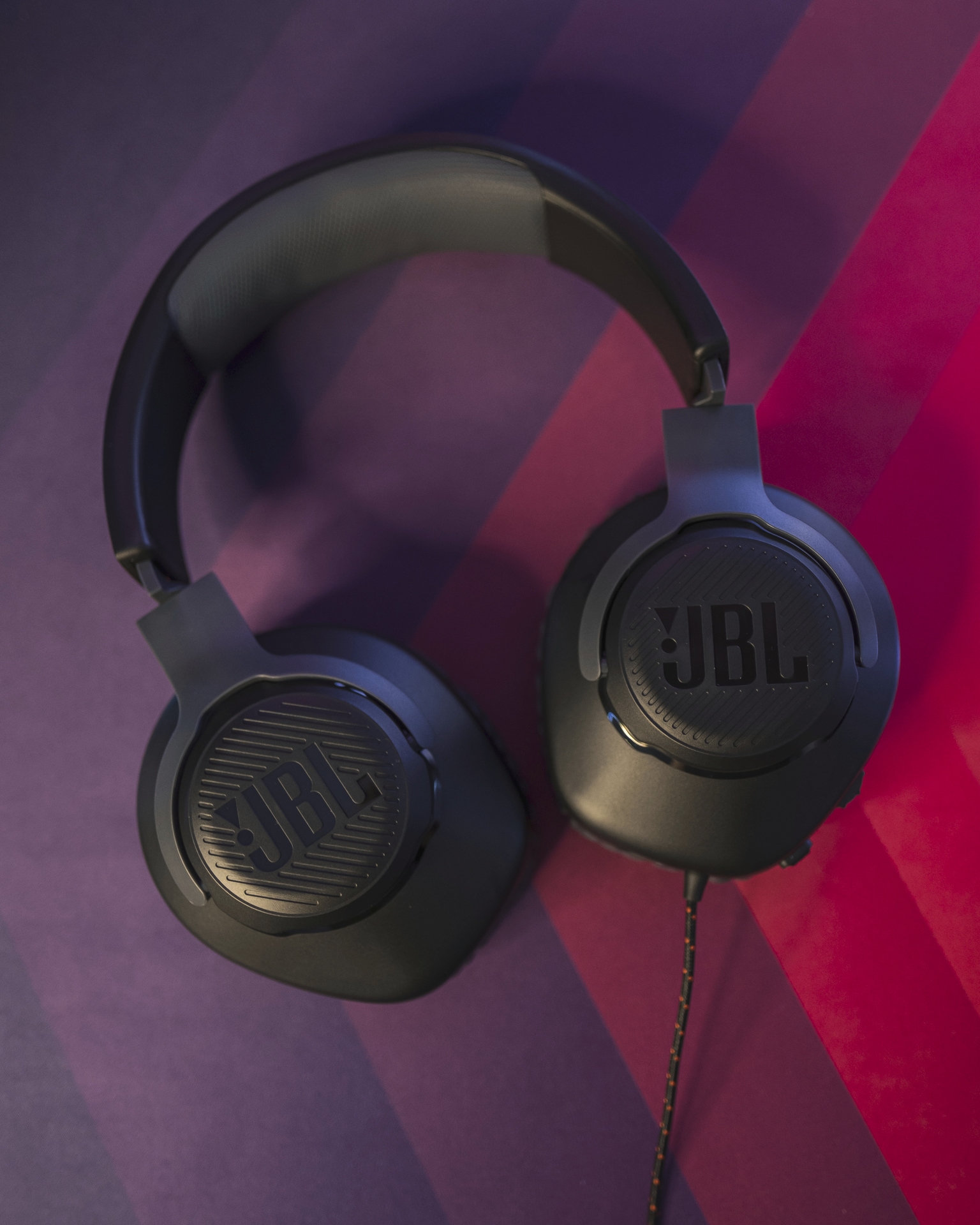 JBL On-Ear-Kopfhörer »Quantum 100«, Mikrofon abnehmbar, kabelgebunden, JBL QuantumSOUND Signature