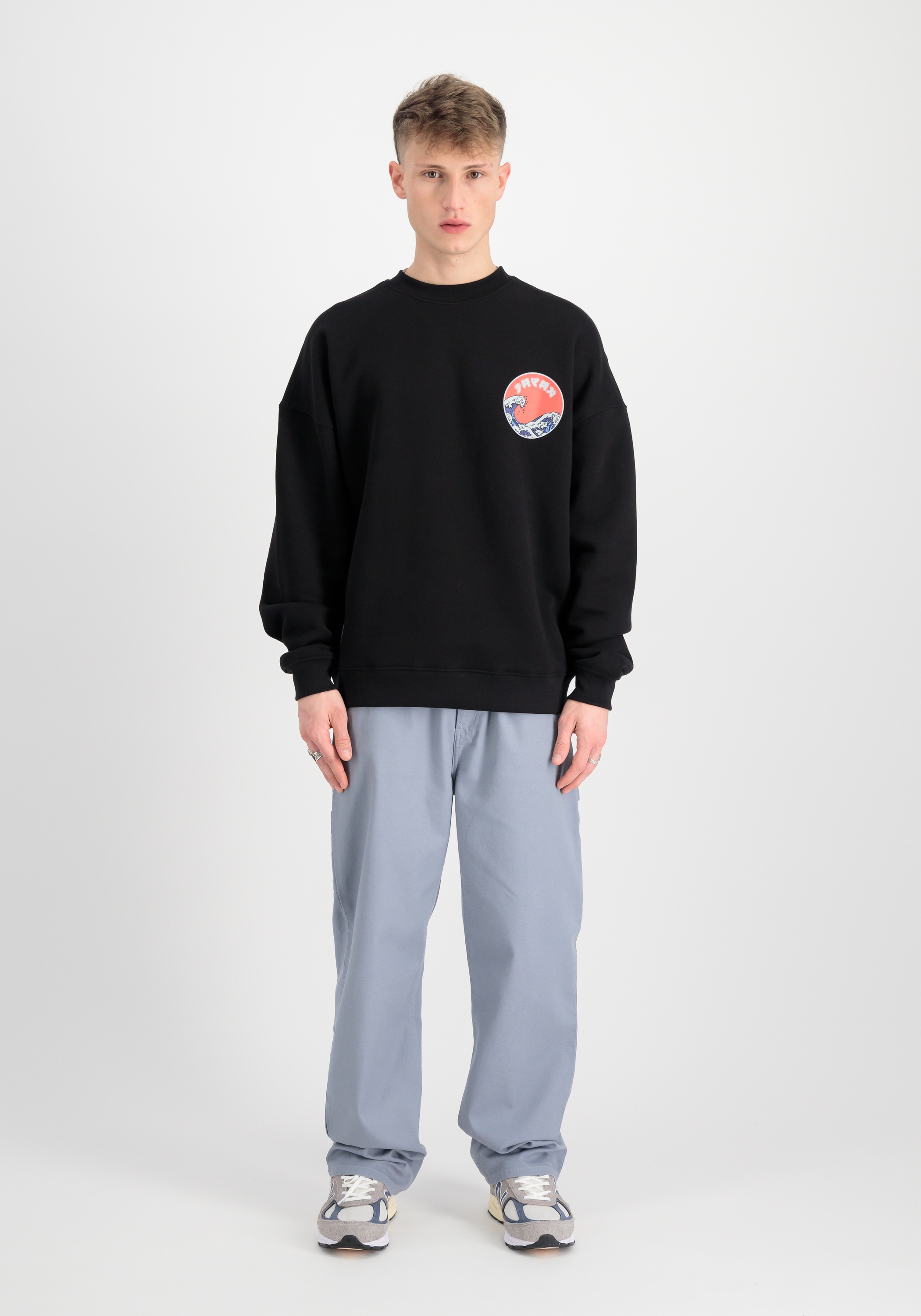 Alpha Industries Sweater »Alpha Industries Men - Sweatshirts Japan Wave Warrior Sweatshirt«