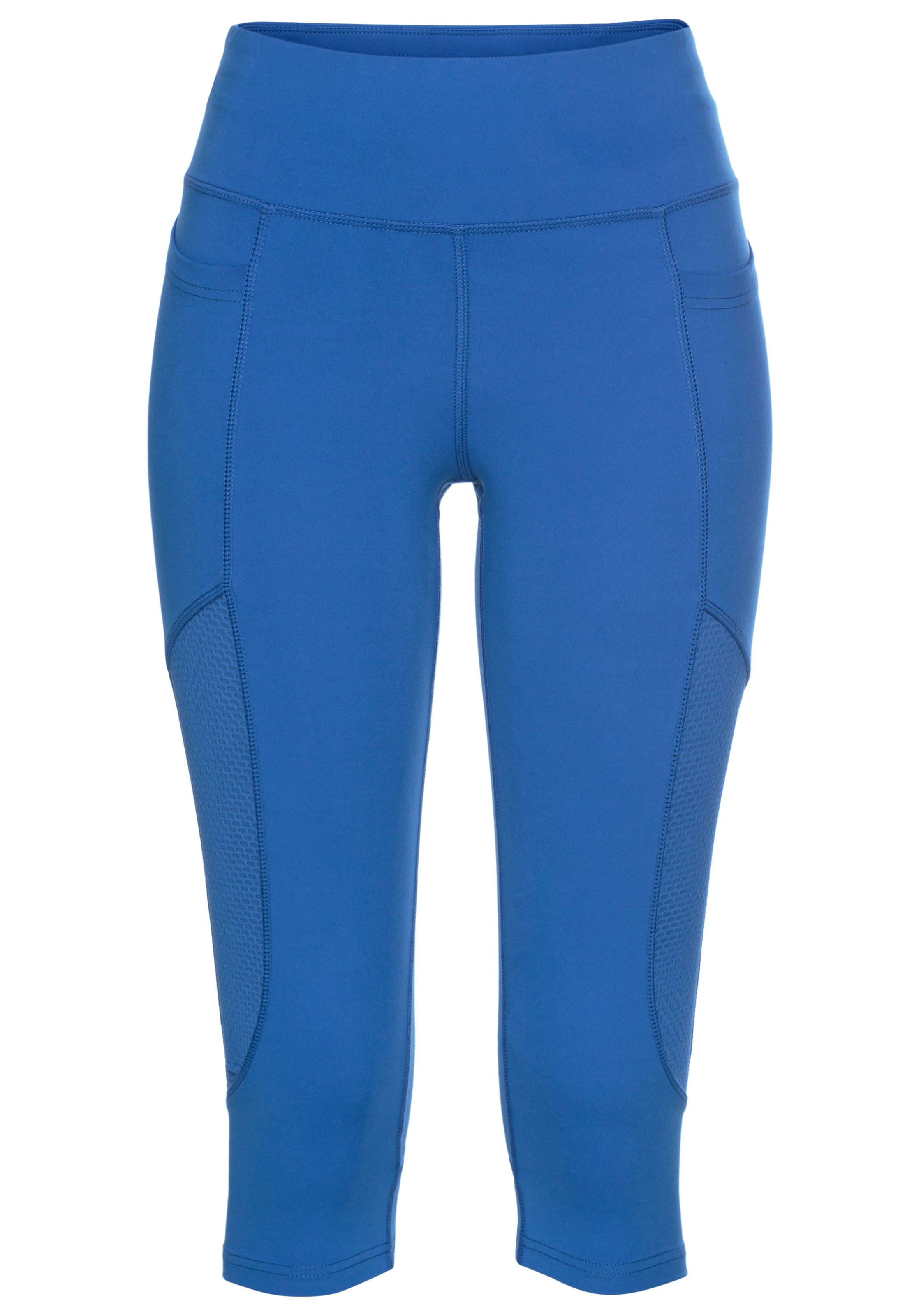 FAYN SPORTS 3/4-Leggings »Train Slim Cropped«, mit atmungsaktiven Einsätzen