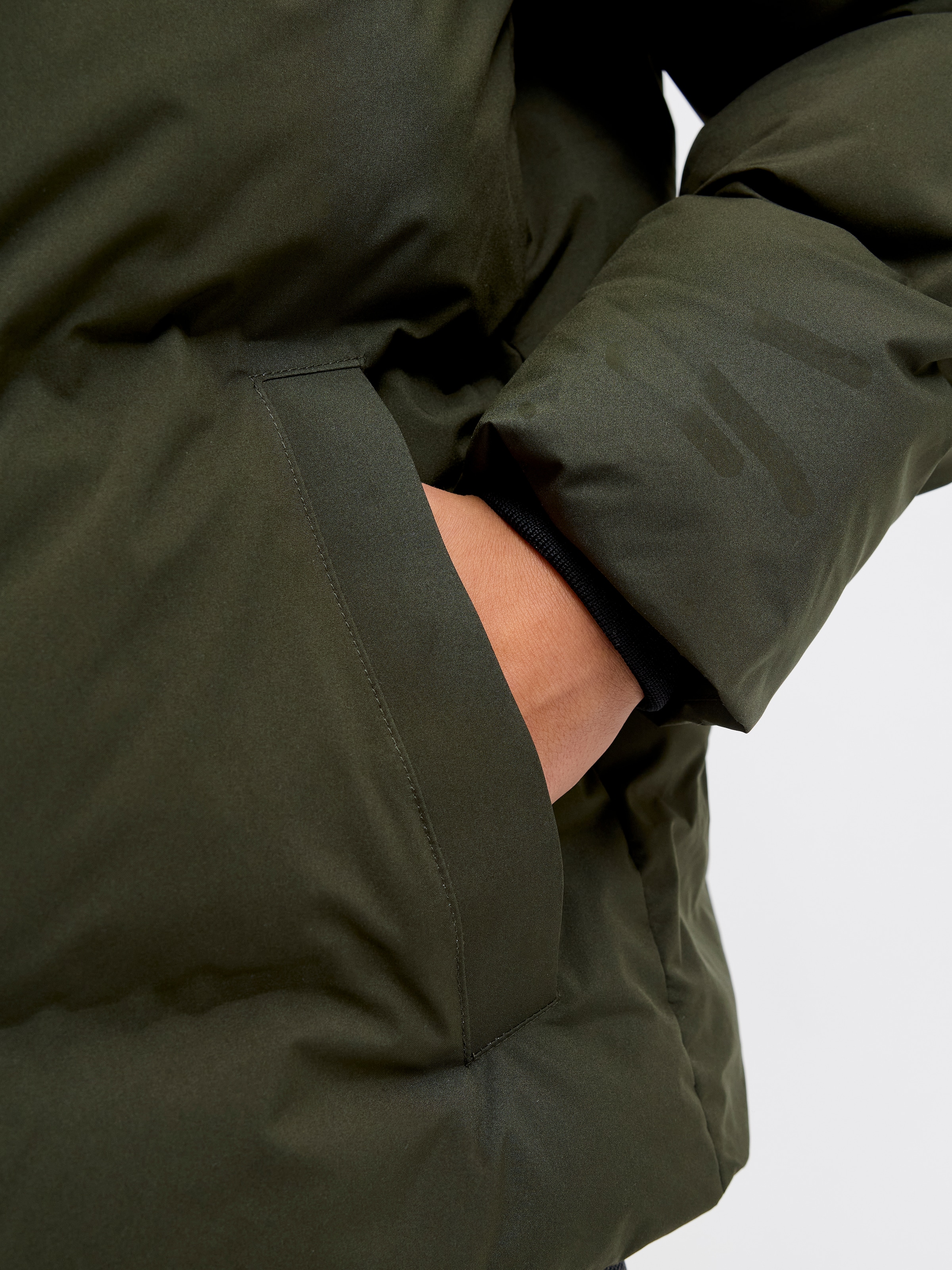 Jack & Jones Junior Steppjacke »JJKAITO PUFFER JACKET LN JNR« mit Kapuze