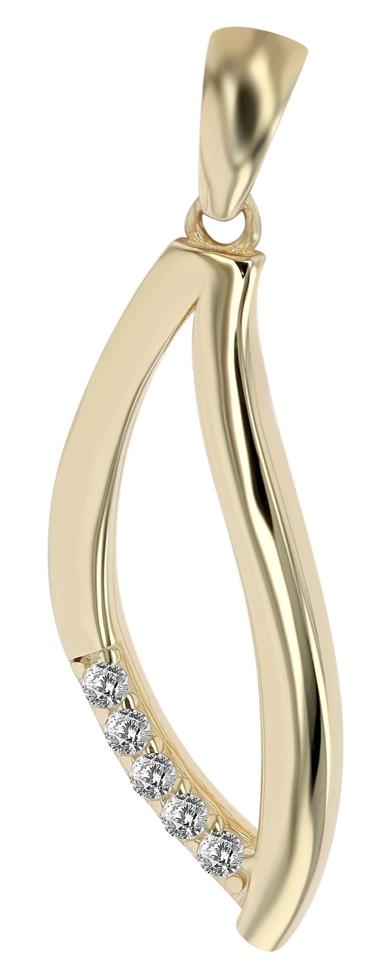 Adelia´s Kettenanhänger »Damen Anhänger aus 925 Silber mit Zirkonia«