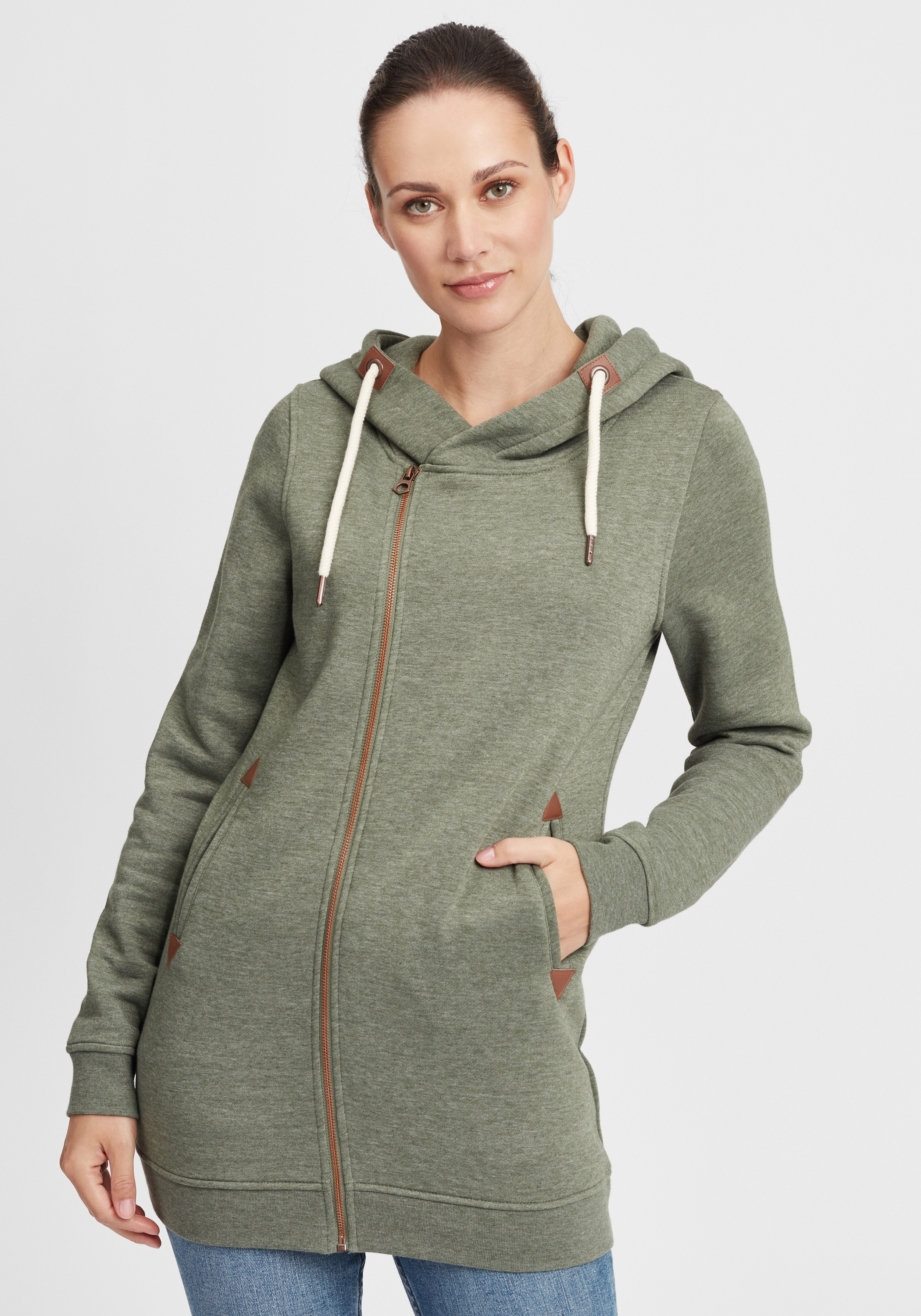 OXMO Kapuzensweatjacke »Kapuzensweatjacke OXVicky«