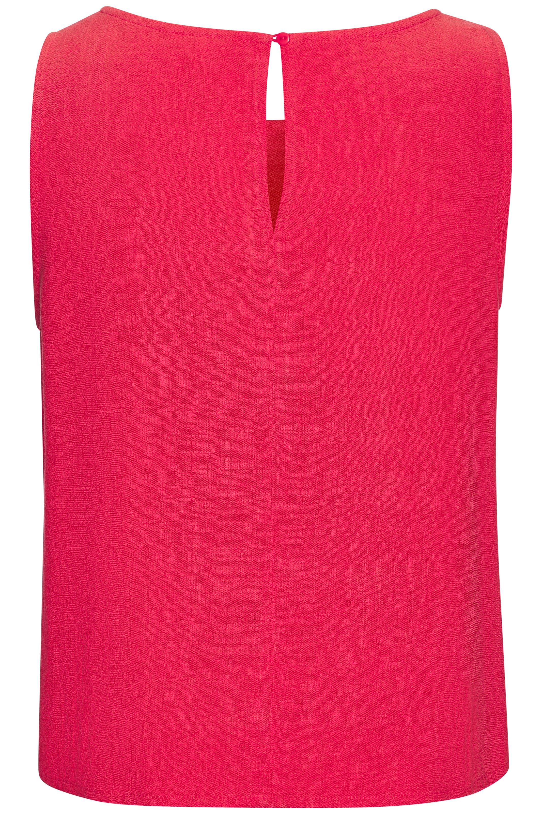 LASCANA Blusentop mit Leinenanteil, kurz geschnittenes Top