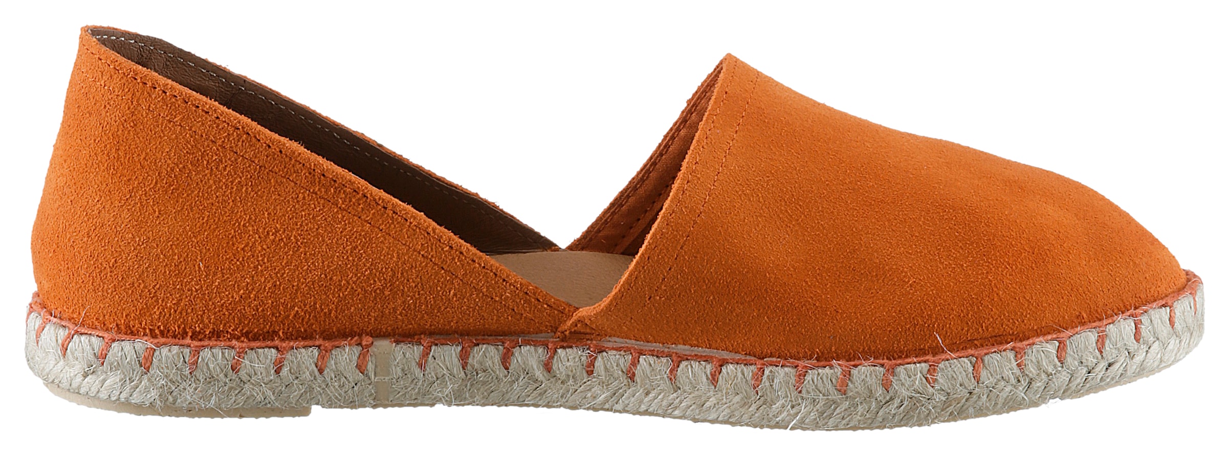 VERBENAS Espadrille »CARMEN SERRAJE«, Schlupfschuh, Sommerschuh, Loafer mit typischem Jute-Rahmen