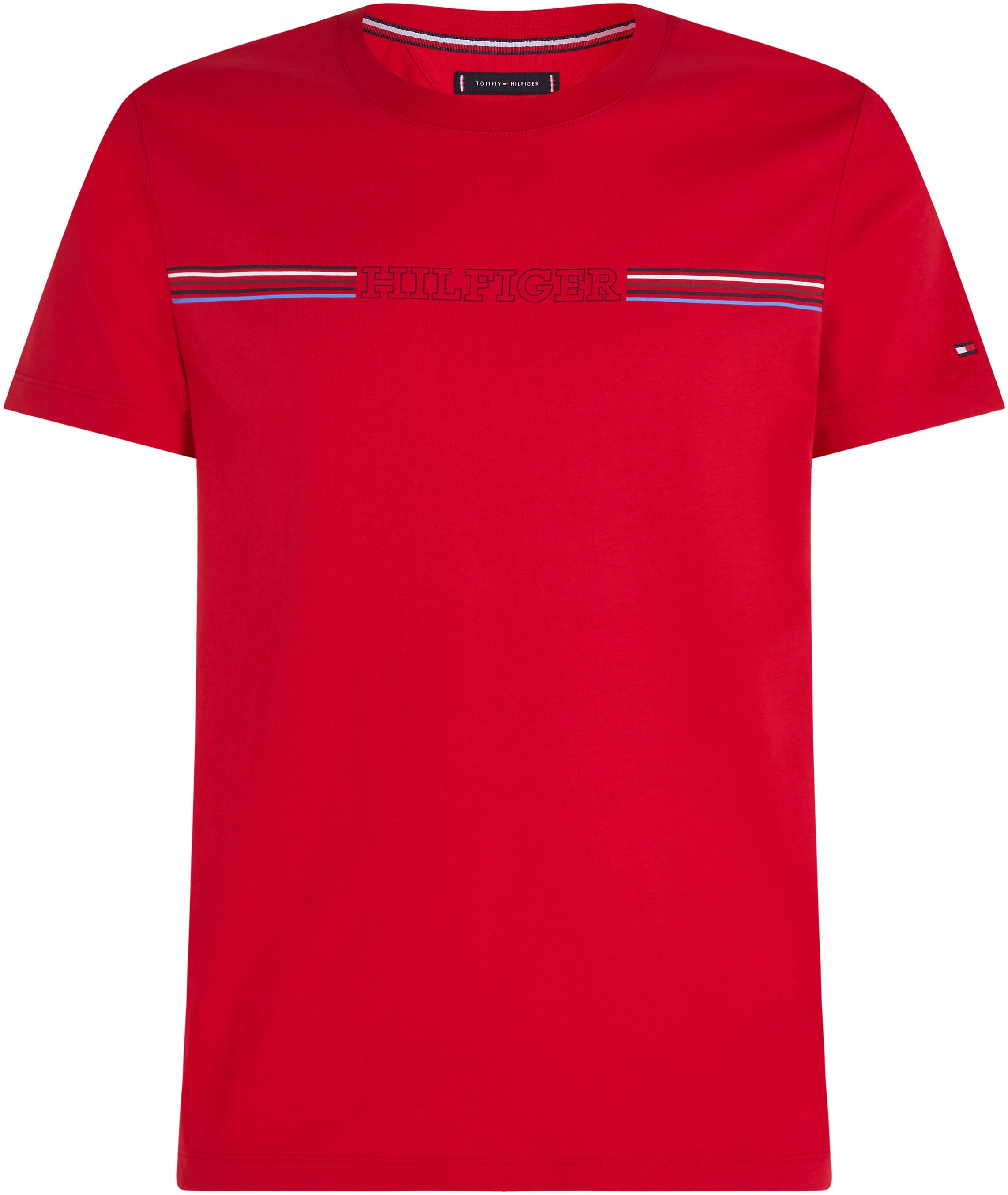 Tommy Hilfiger T-Shirt »STRIPE CHEST TEE«
