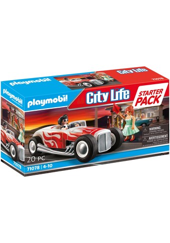 Playmobil® Konstruktions-Spielset »Starter Pack Hot Rod (71078), City Life«, Made in... kaufen