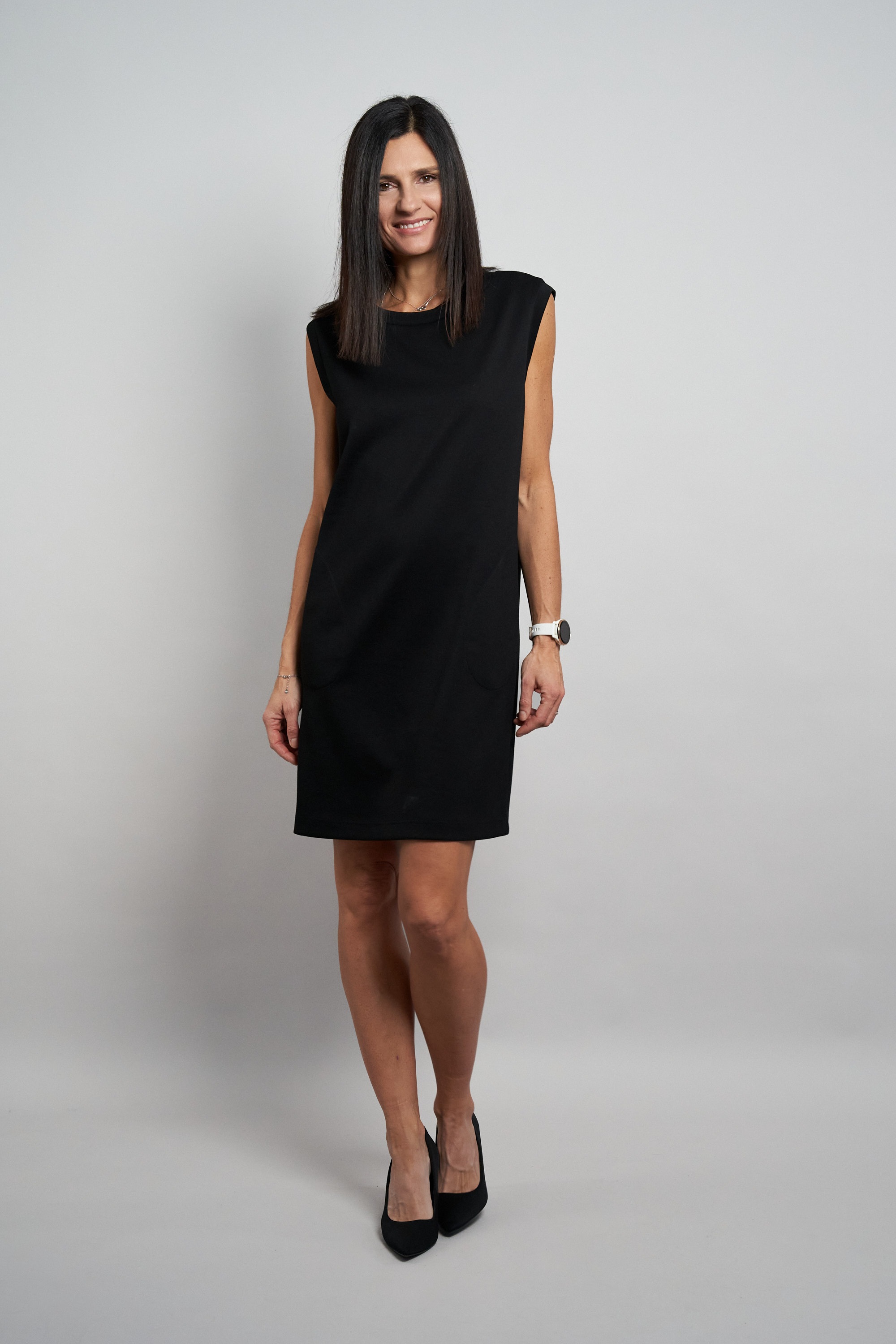 Seidel Moden Shirtkleid »Otto exclusiv« Eingrifftaschen ohne Ärmel - MADE IN GERMANY