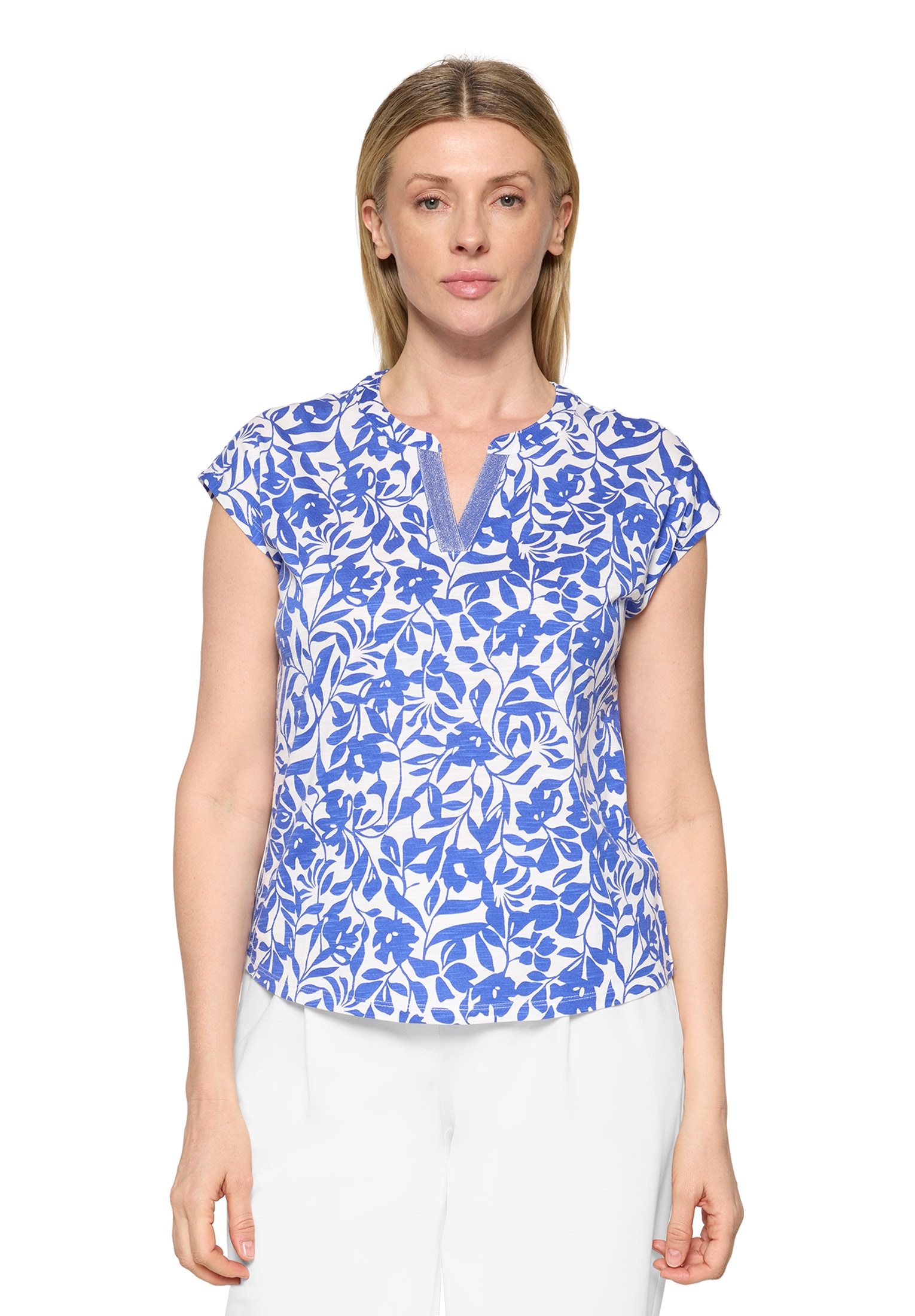 Betty Barclay Rundhalsshirt »Casual-Shirt mit Bluseneinsatz«
