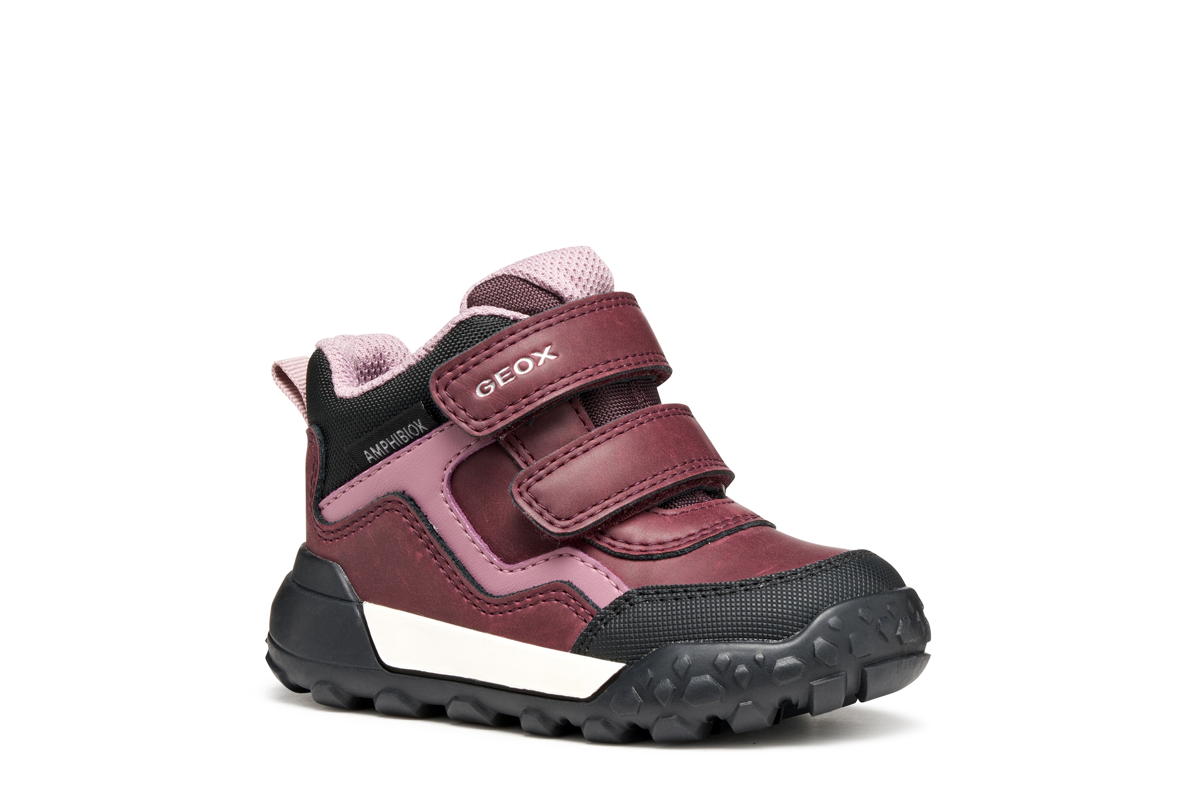 Geox Winterboots »B TREKKYUP GIRL B AB«  Klettstiefel mit Warmfutter, Größenschablone zum Download