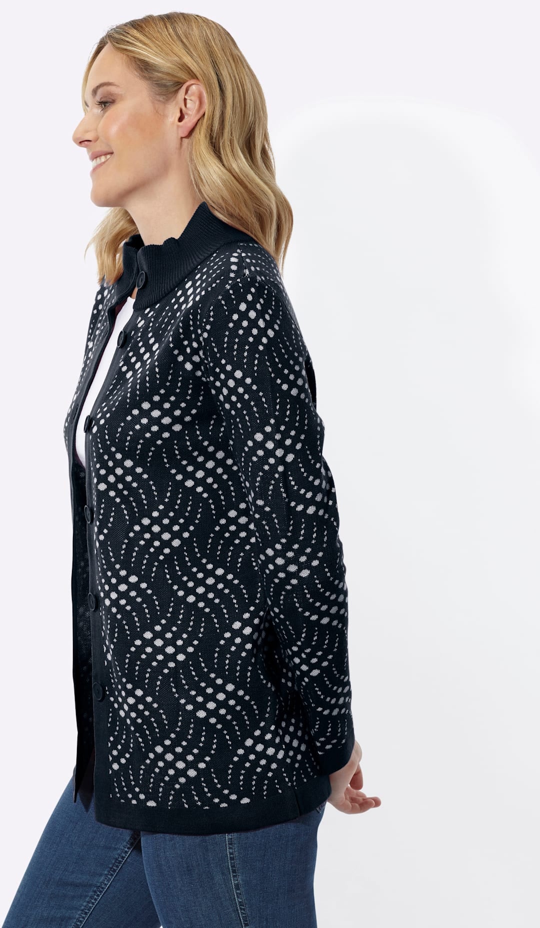 Classic Basics Strickjacke