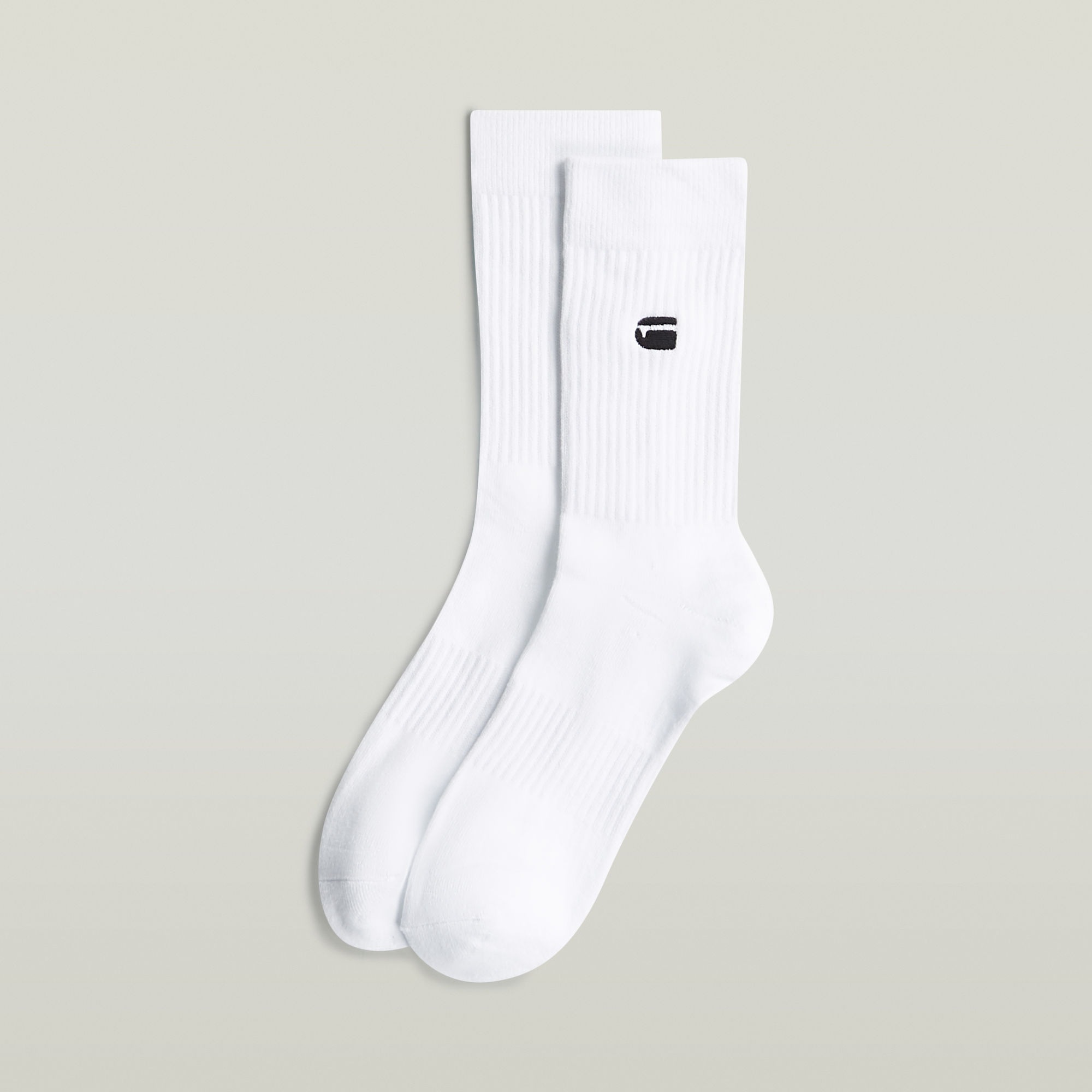 G-STAR Socken »CLAY, 3 PACK SPORTS SOCKS« Packung, 3 Paar tlg. unifarben, mit Labelstickerei