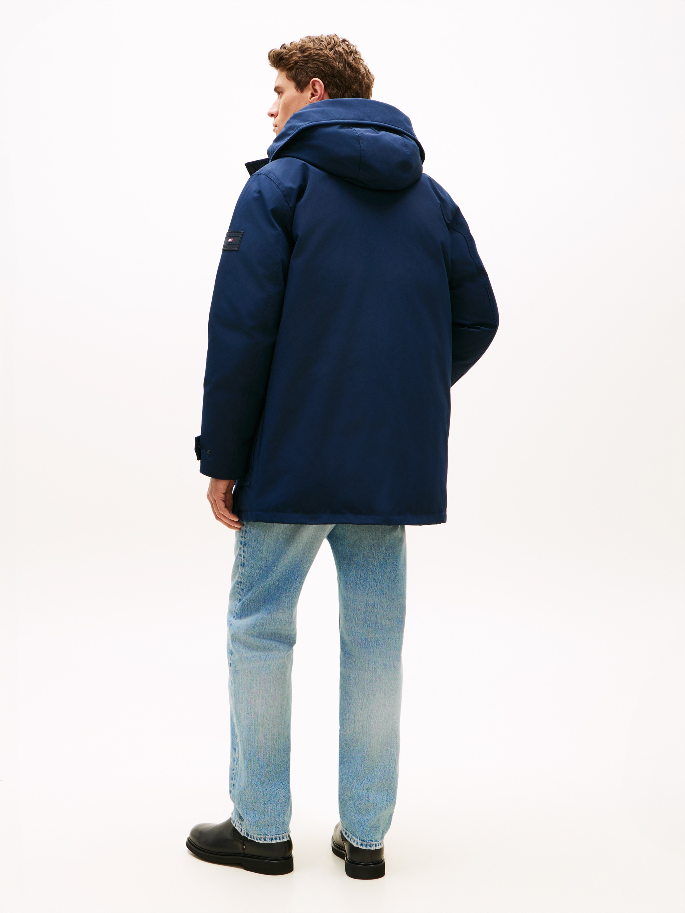 Tommy Hilfiger Parka »ROCKIE DOWN PARKA« mit Kapuze mit Daunenfüllung, regular fit