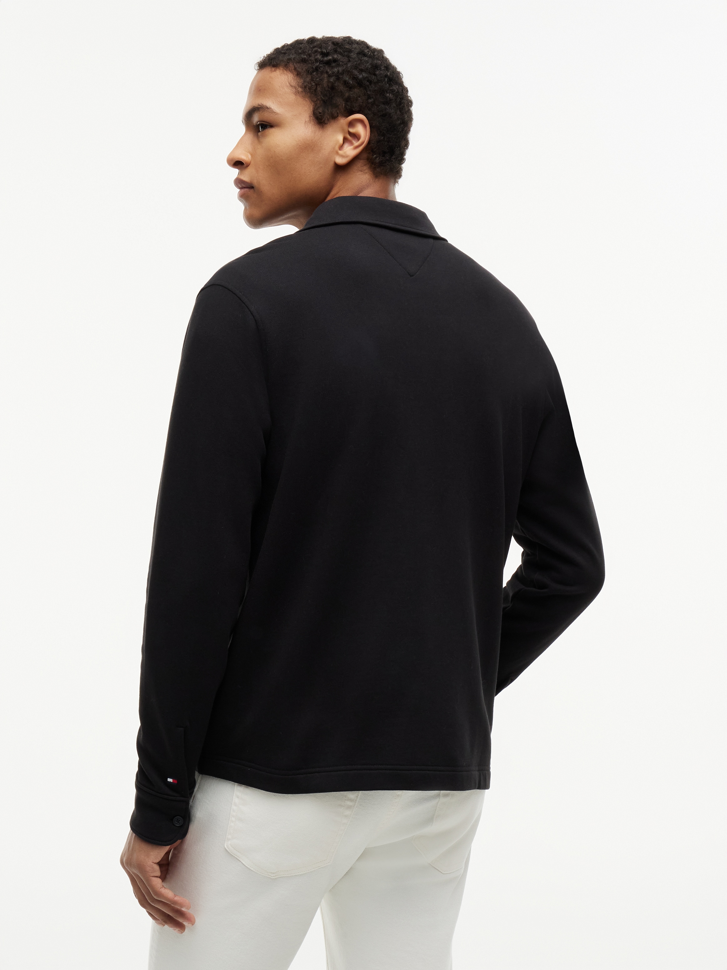Tommy Hilfiger Hemdjacke »ESSENTIAL TERRY OVERSHIRT« aus Sweatware