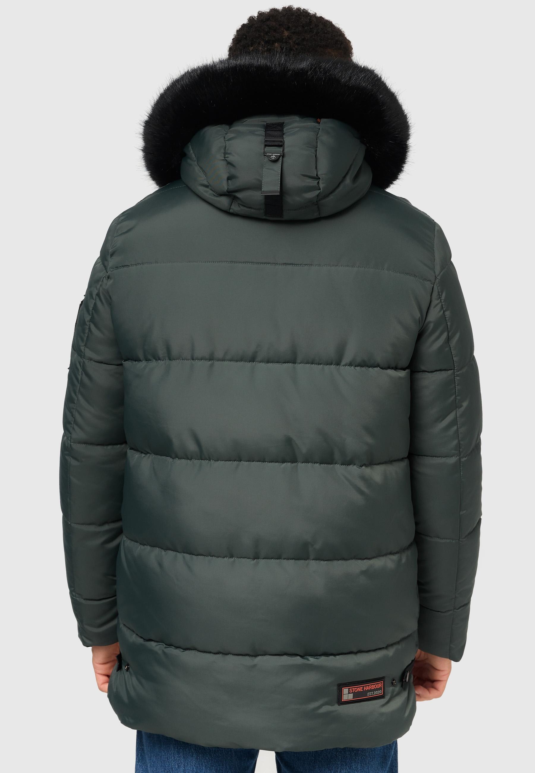 Stone Harbour Steppjacke »Winterjacke Mironoo«, mit Kapuze