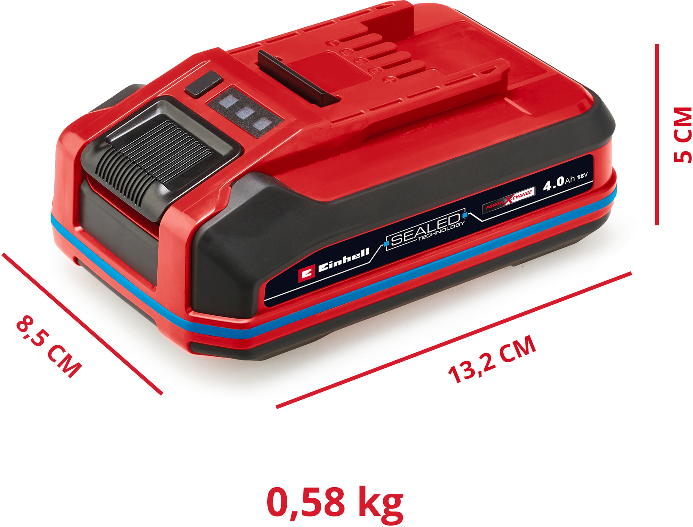 Einhell Akku »»SEALED PXC Plus«« 18 V, 4 Ah