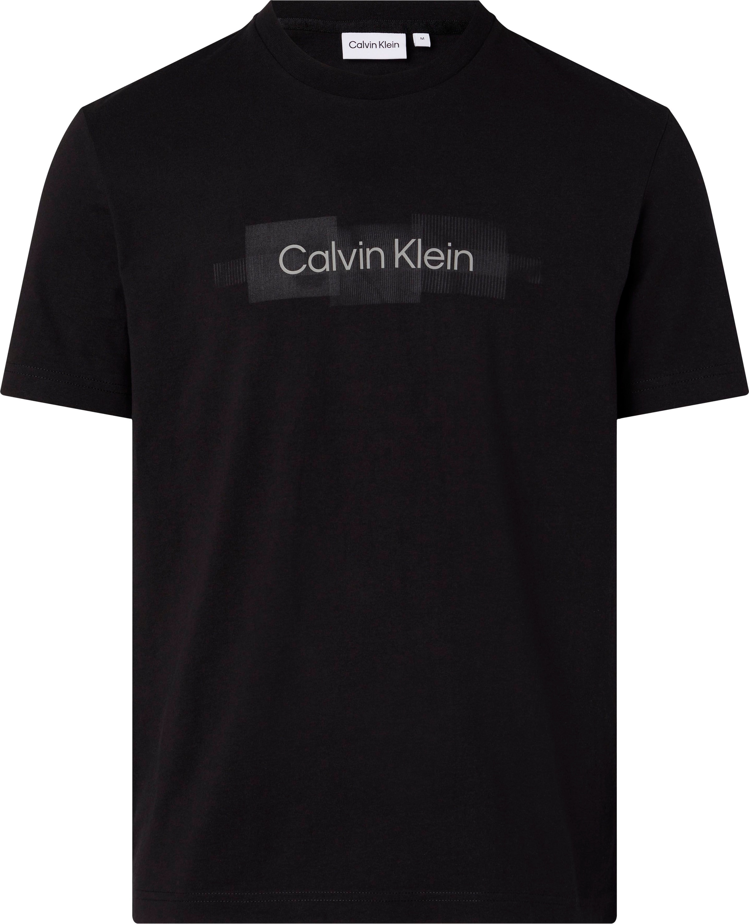 Calvin Klein T-Shirt LOGO aus Baumwolle bei kaufen reiner »BOX STRIPED OTTO online T-SHIRT«