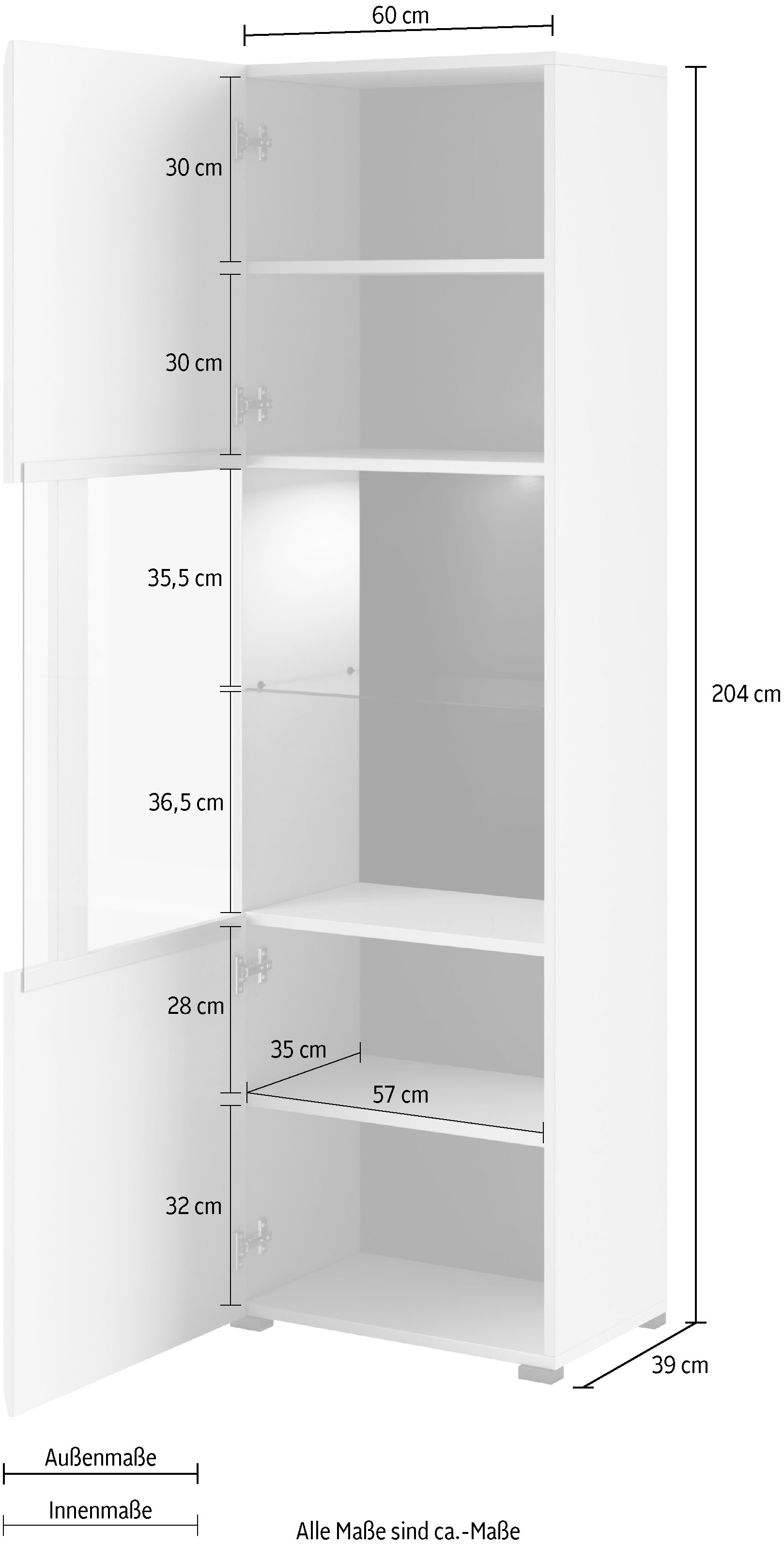 INOSIGN Vitrine »Tulsa«