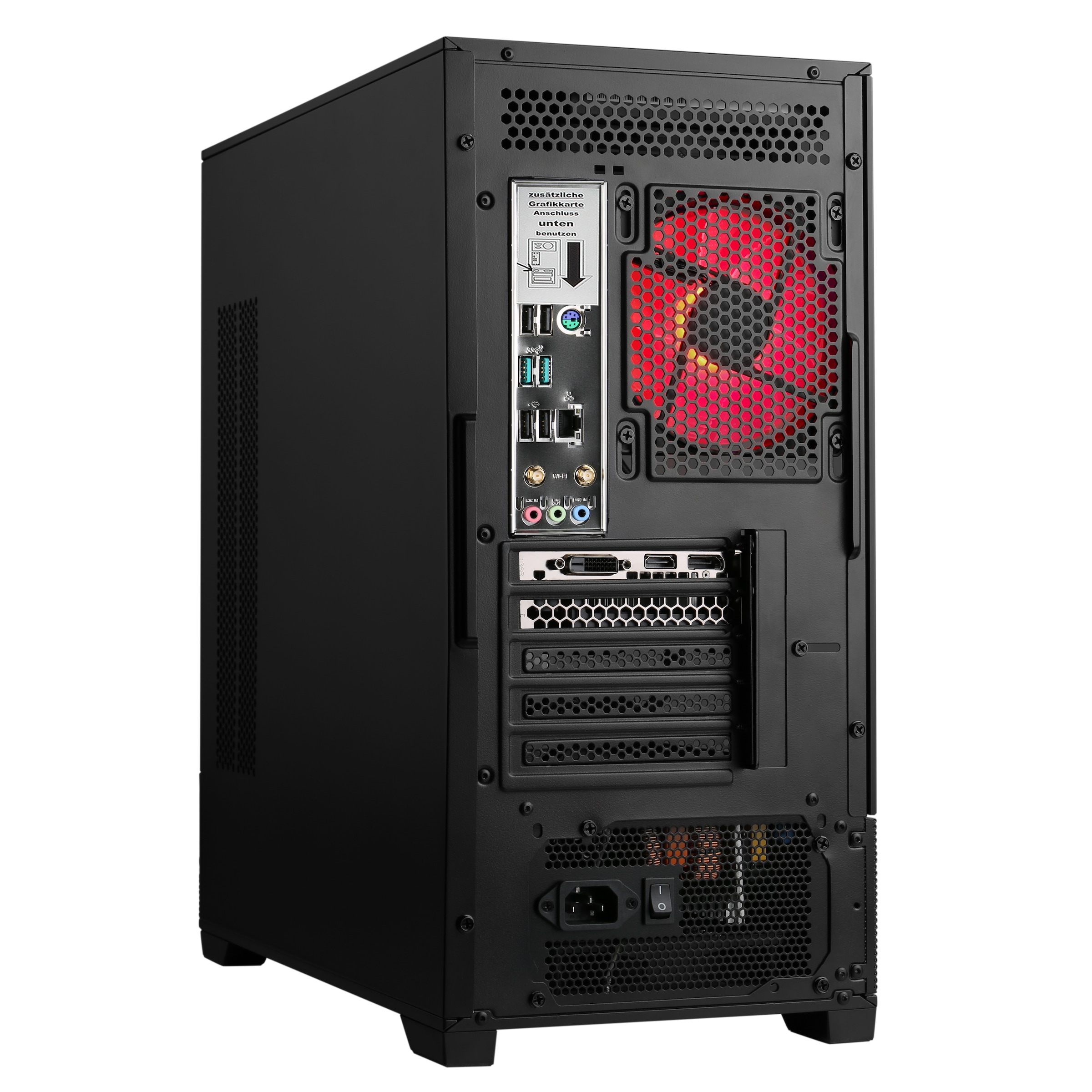 CSL Gaming-PC-Komplettsystem »AeroVision V24452« 27 ″ Intel® GeForce RTX 3050 32 GB RAM 1.000 GB SSD