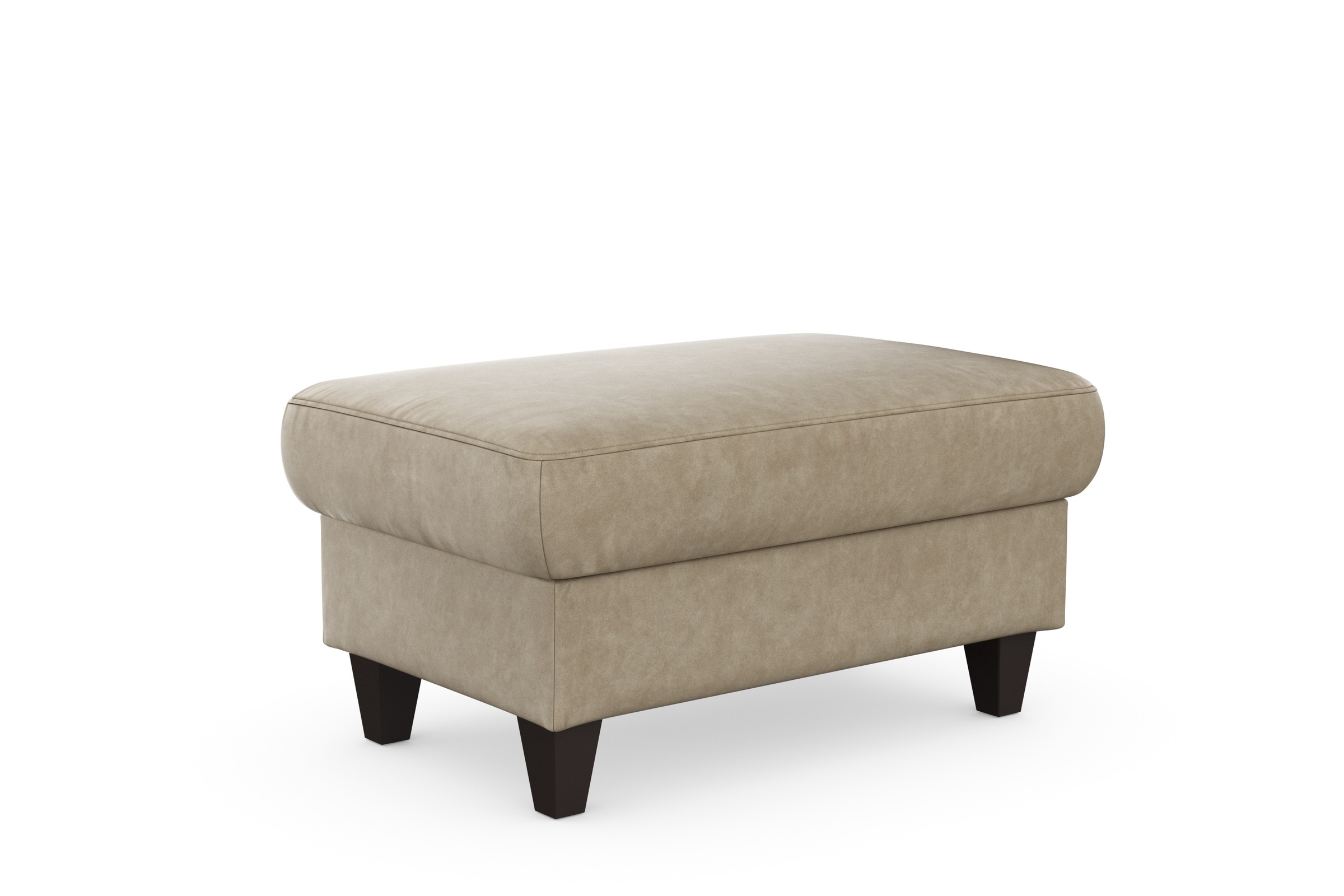 sit&more Stauraumhocker »Farö«, mit Stauraum und Federkern und wengefarbenen Füßen