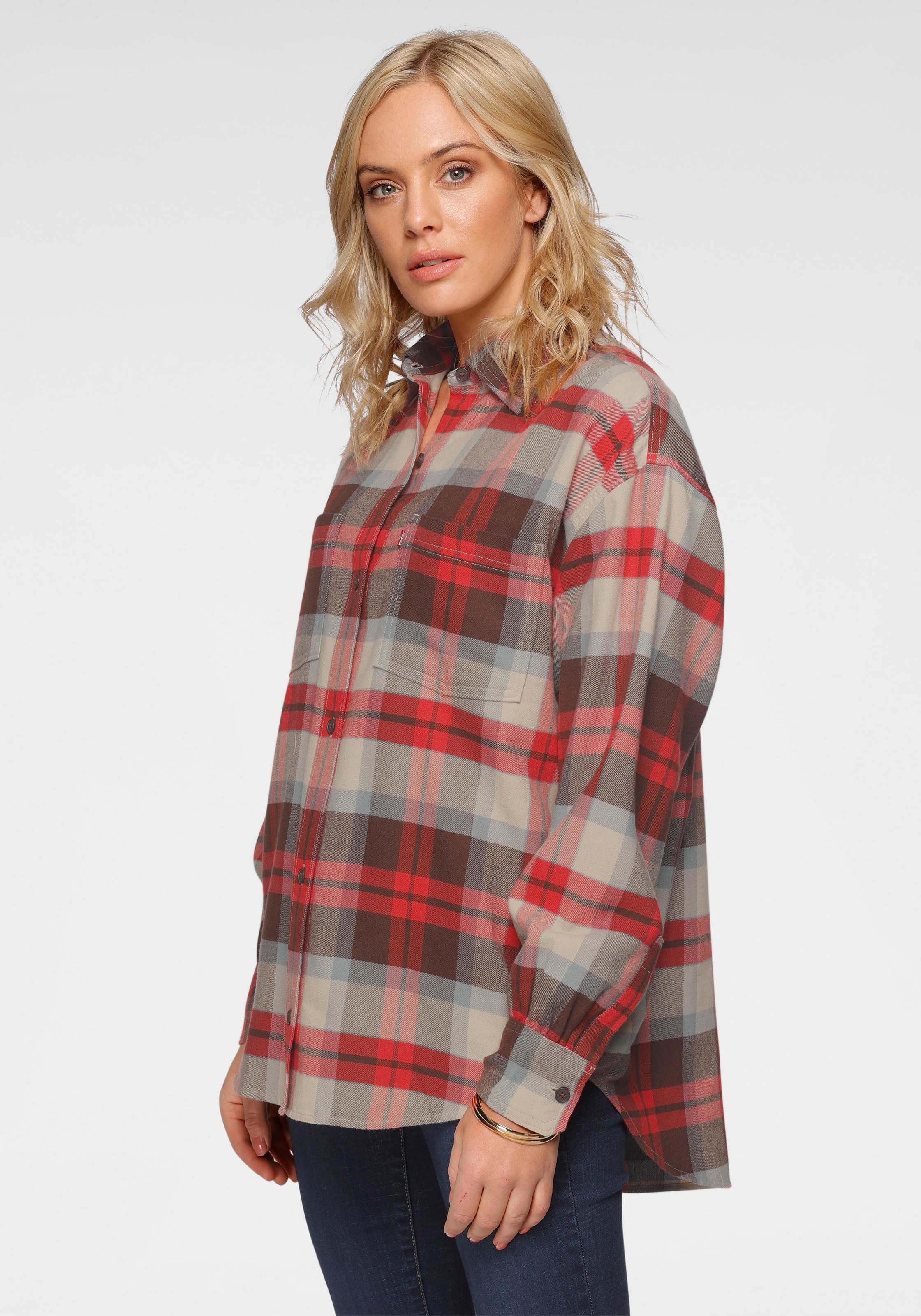 Levi's® Langarmbluse »Remi Utility Shirt«, mit Knopfleiste