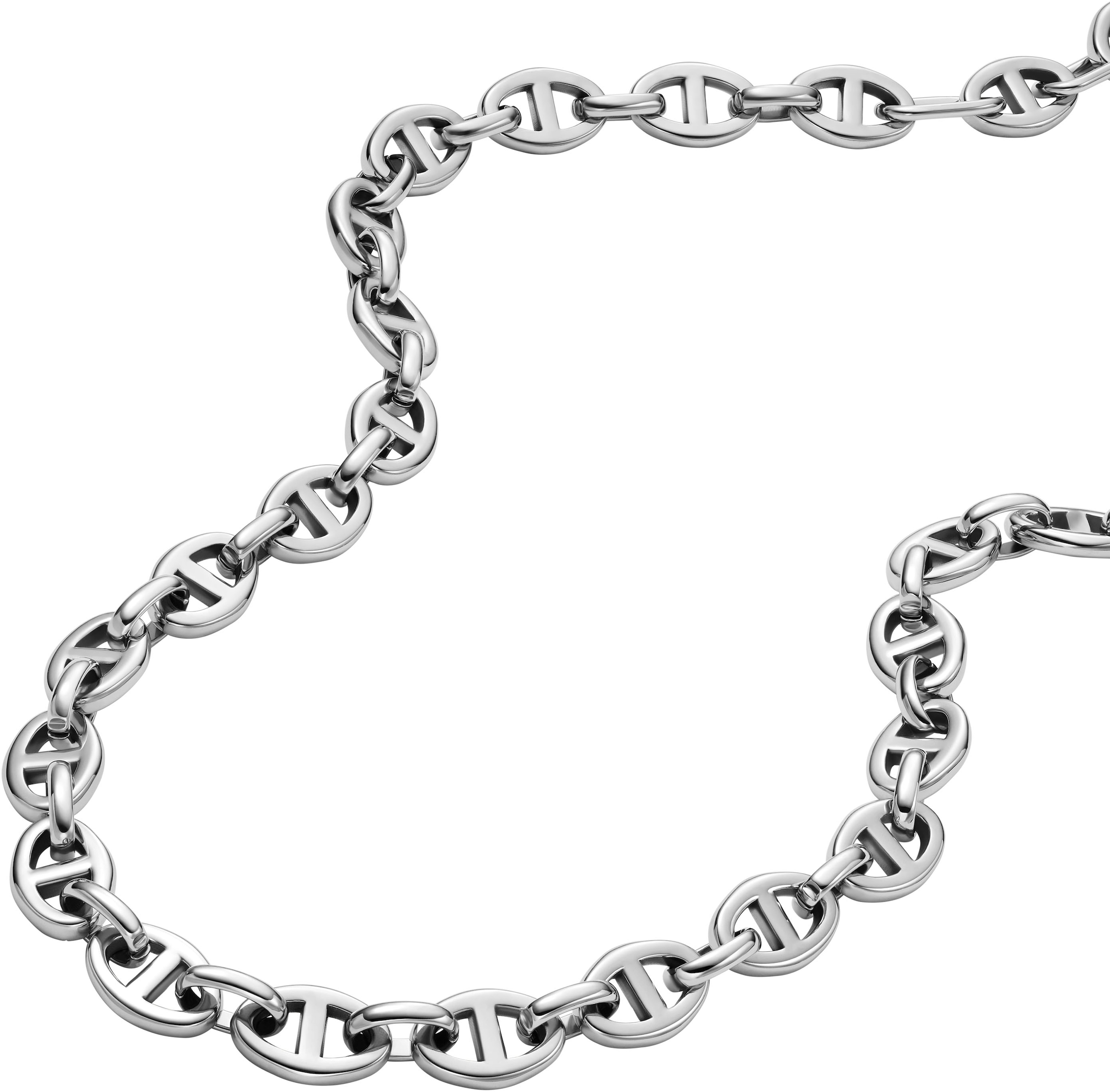 Fossil Kette ohne Anhänger »Schmuck Geschenk Edelstahl Heritage D-Link, JA7242040, JF04521710«