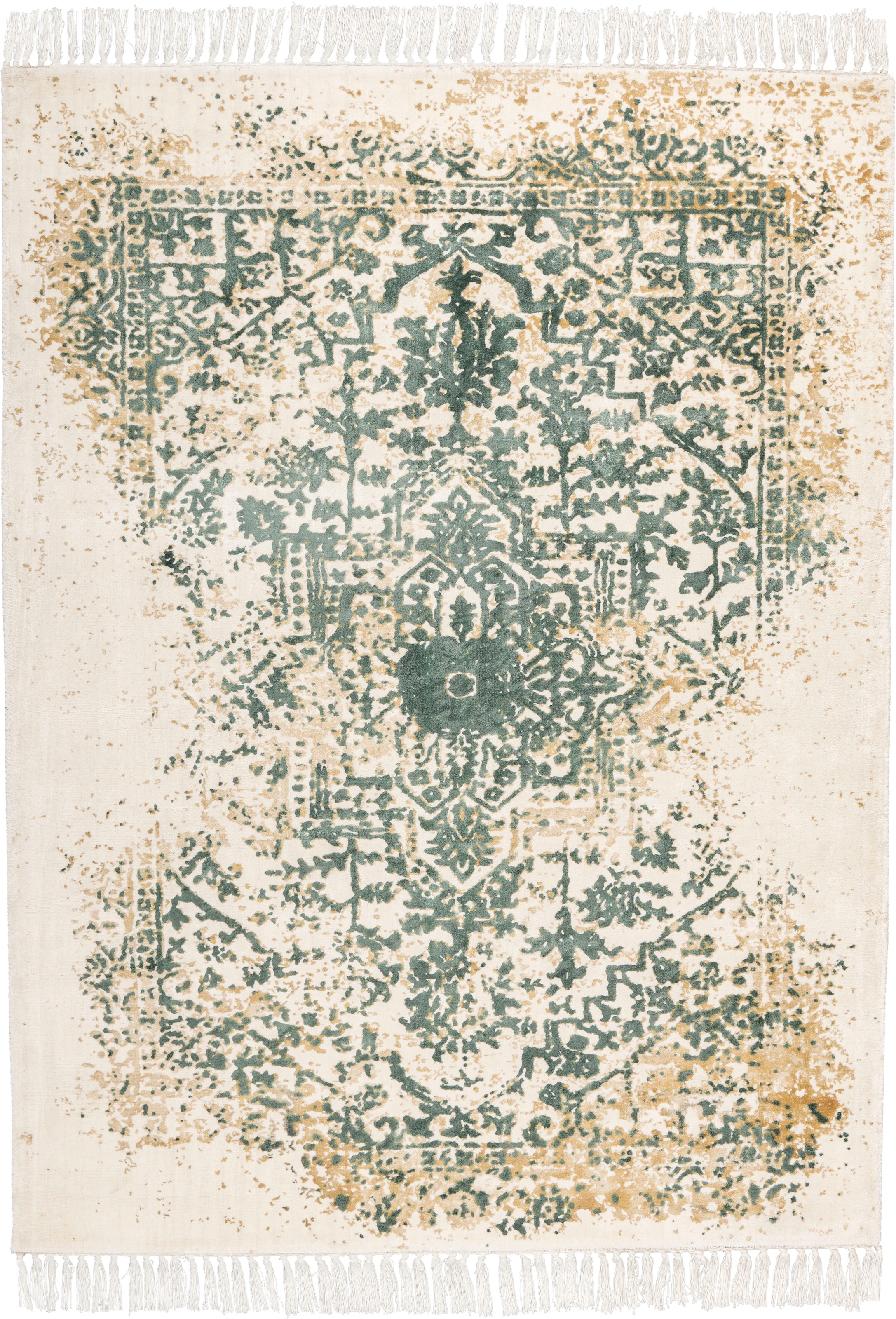 Padiro Teppich »Dolce Vita 425«, rechteckig, Trendige Verwaschung, Oriental-Design