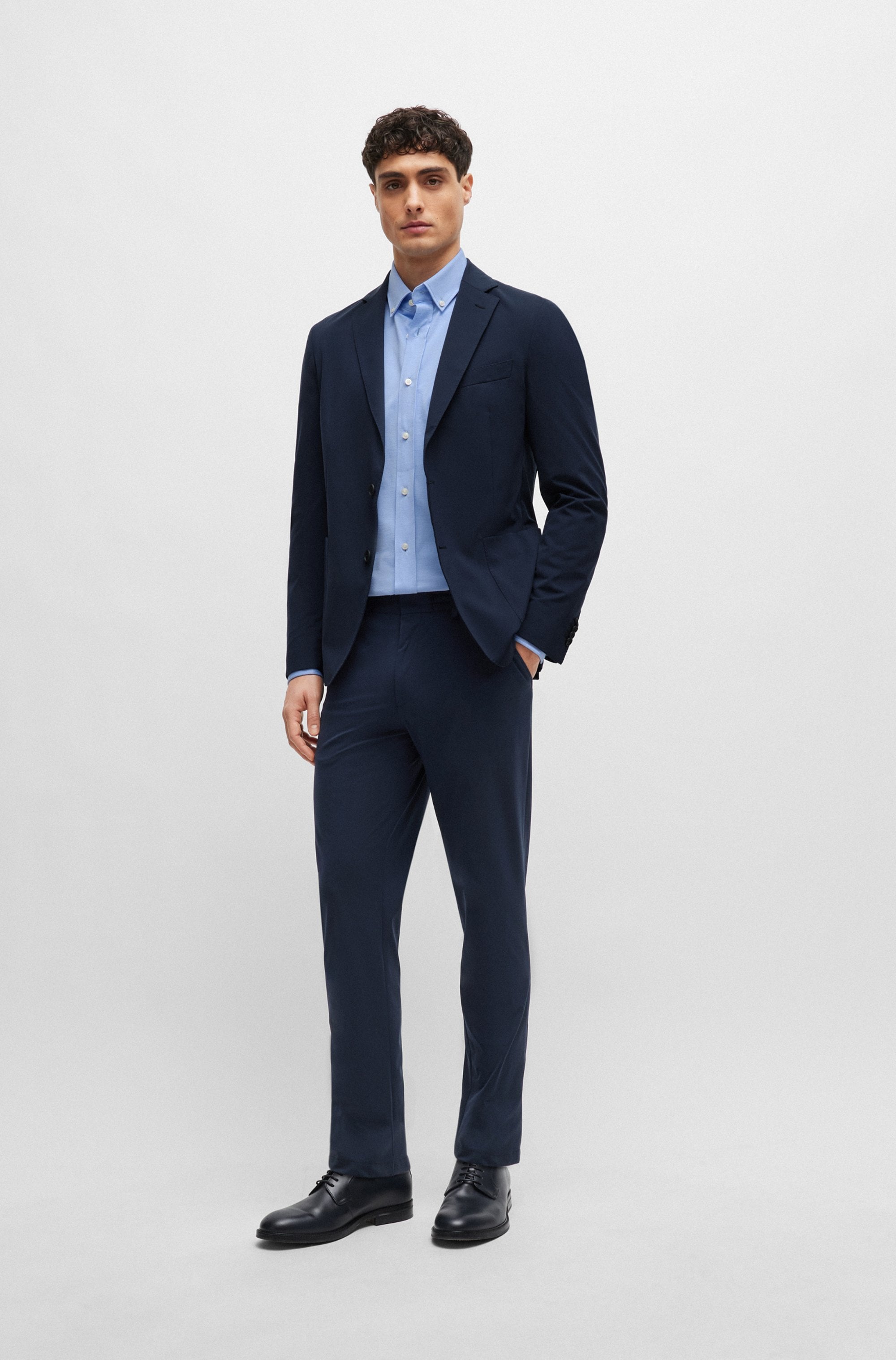 BOSS Businesshemd »JOE« mit Button-Down-Kragen, regular fit