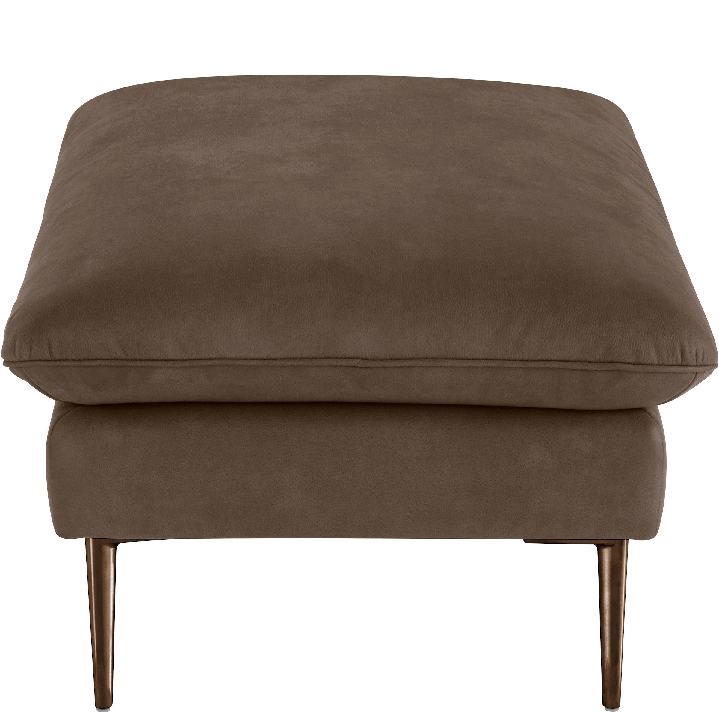 W.SCHILLIG Hocker »enjoy&MORE«, Füße bronze pulverbeschichtet, Breite 106 cm