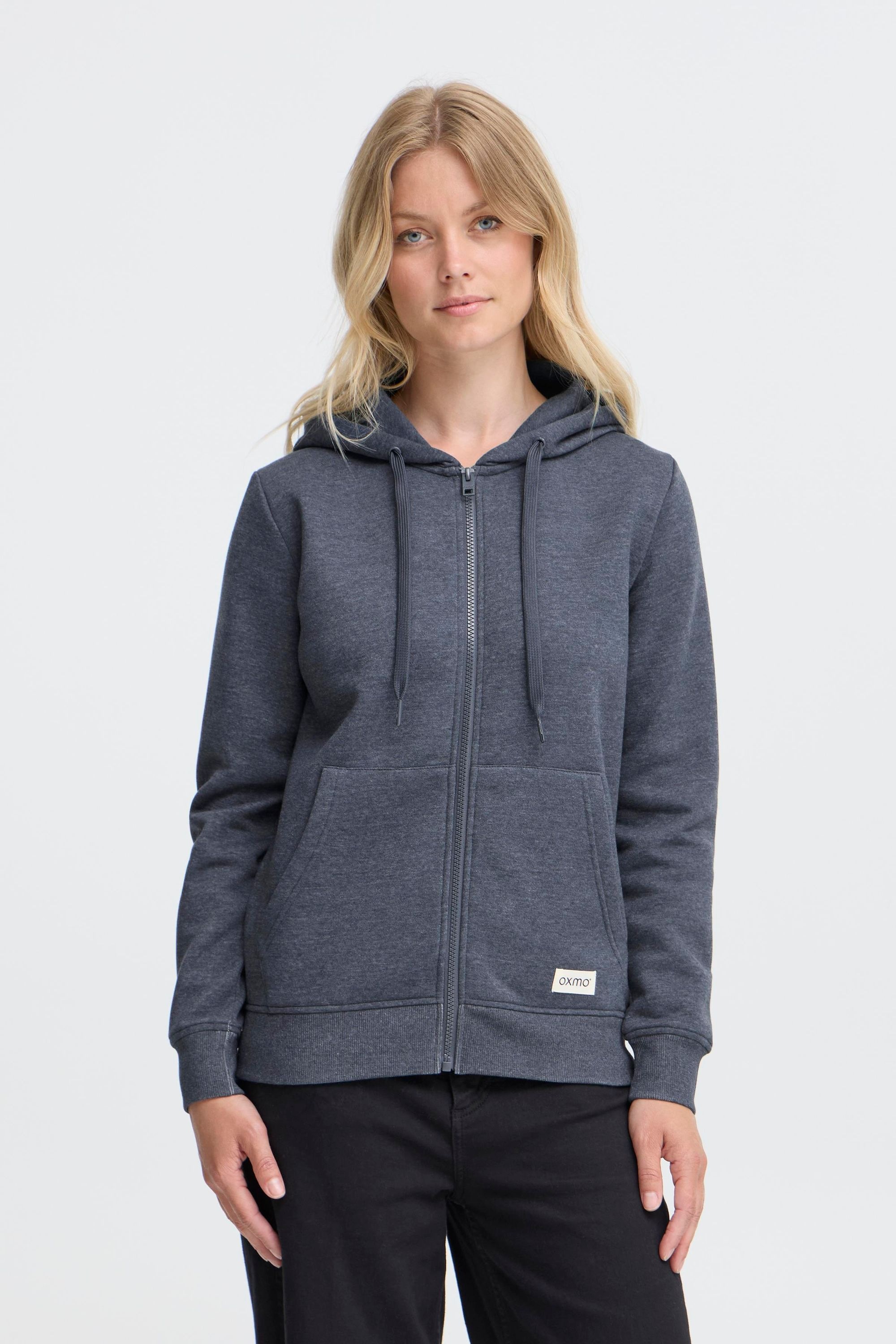 OXMO Kapuzensweatjacke »Kapuzenfleecejacke OXKAREN«