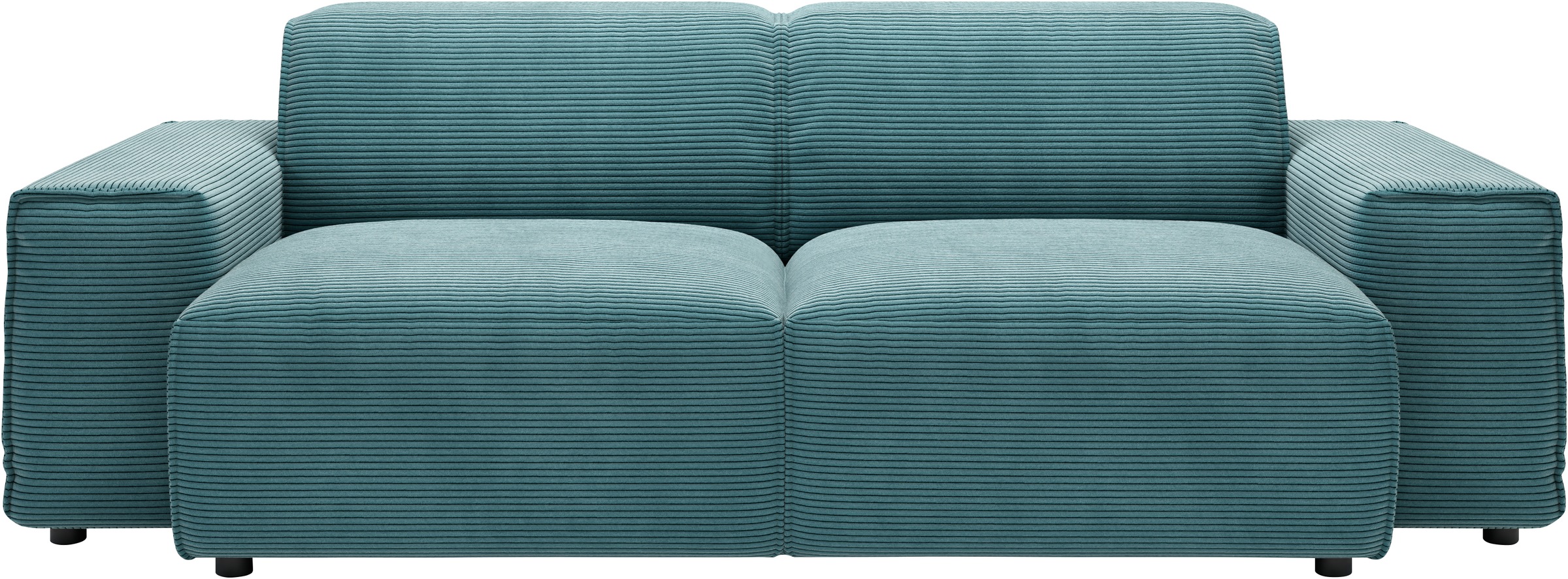 Home affaire 2-Sitzer »Glimminge auch in Breitcord + Feincord + Easy care-Bezug« besondere Kedernähte, , Zierkissen