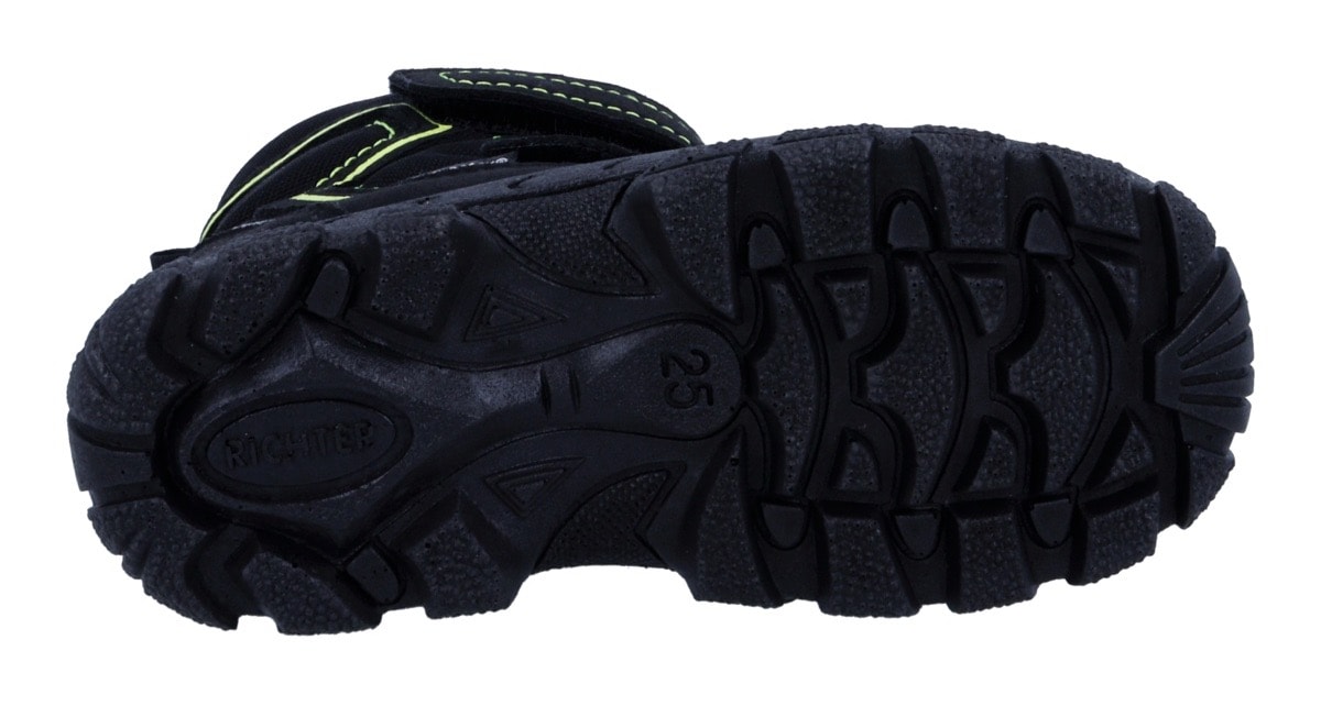 Richter Winterstiefel »Davos WMS: Weit«  Klettstiefel in Schuhweite: Weit, Größenschablone zum Download