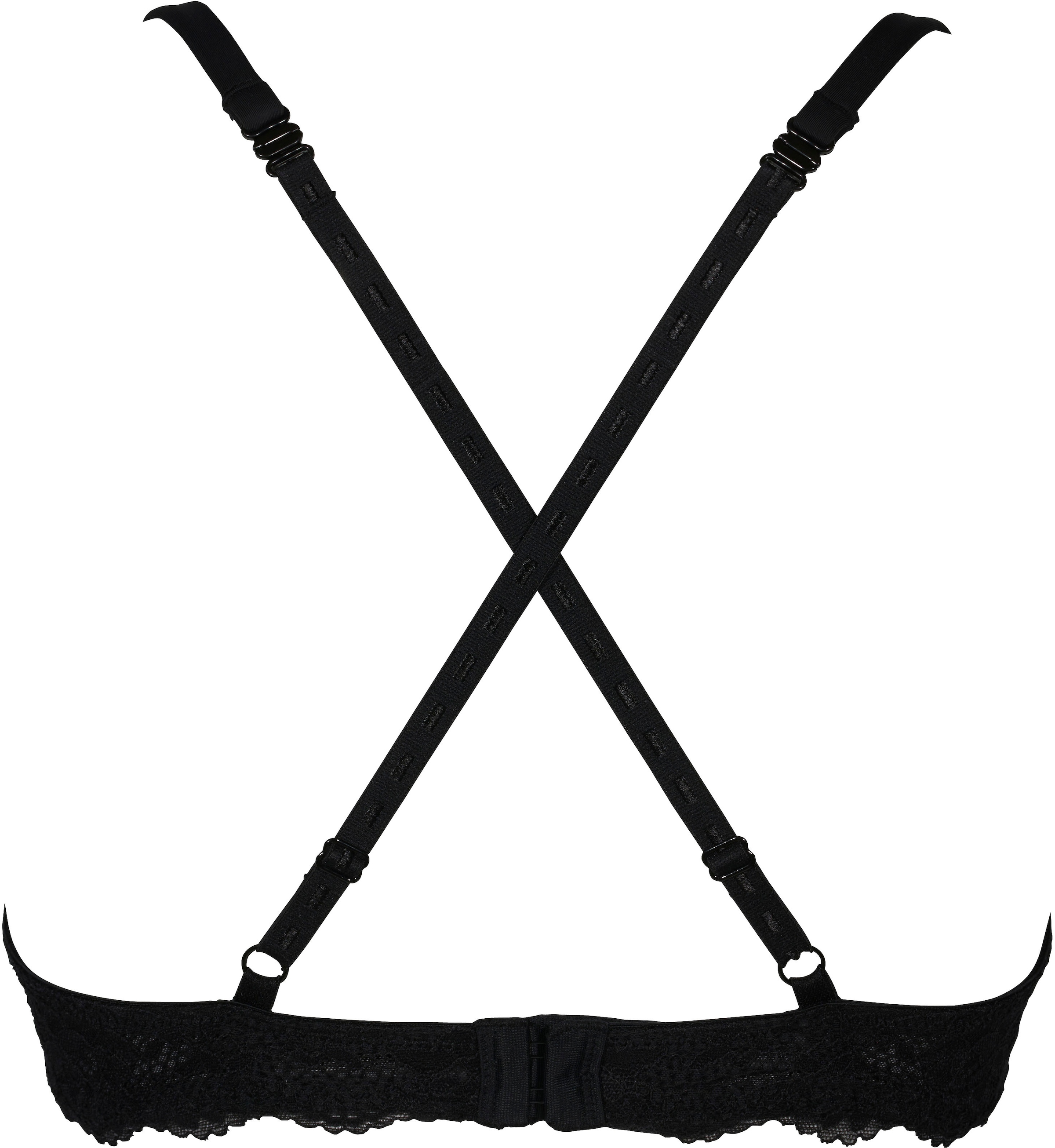 After Eden Push-up-BH »TESS« mit Schale, mit Bügel, mit Spitze, breite Träger, feminin, bequem