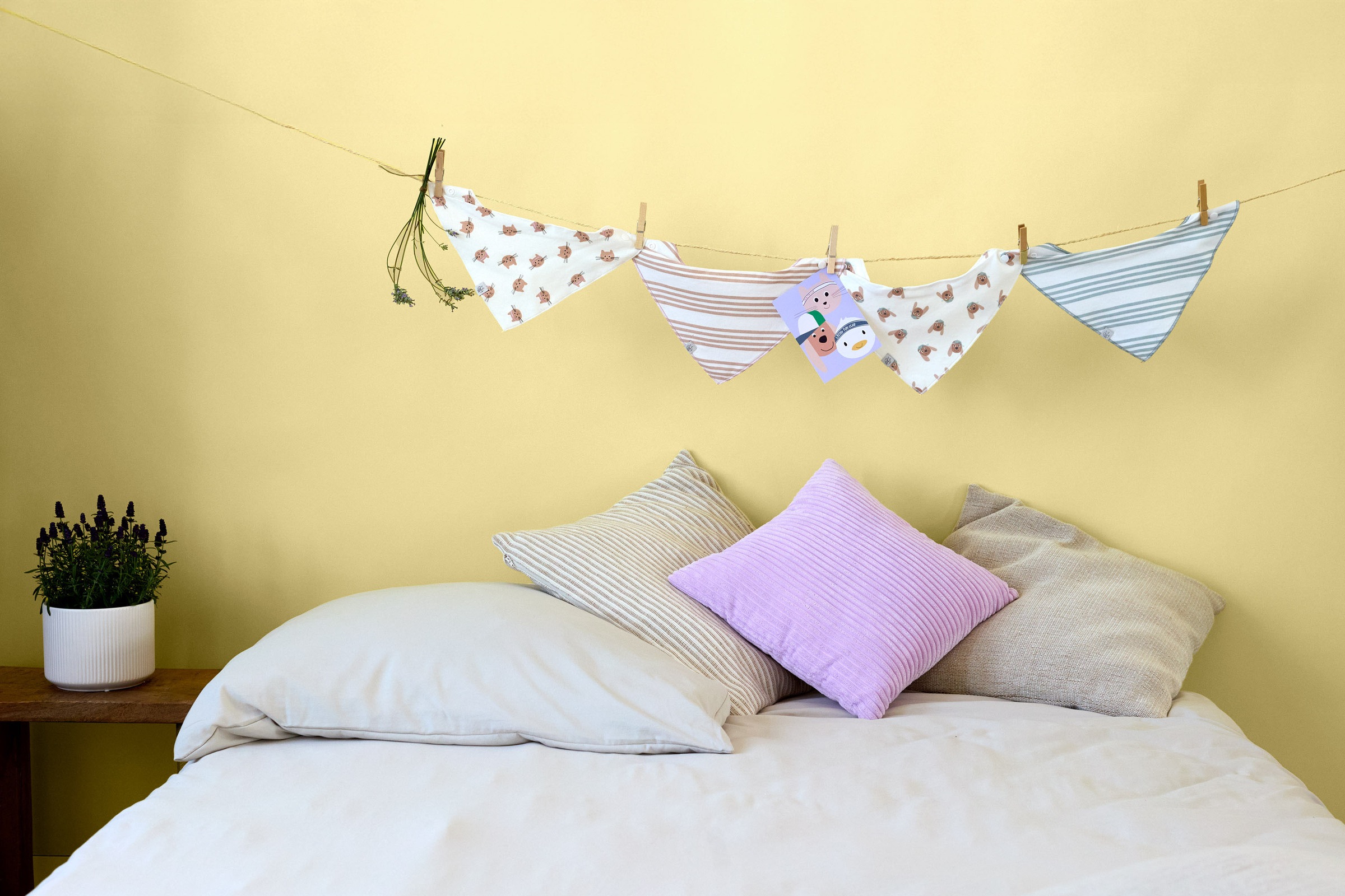 LÄSSIG Dreieckstuch »Tiny Team Dog« 2 Stk. für Babys