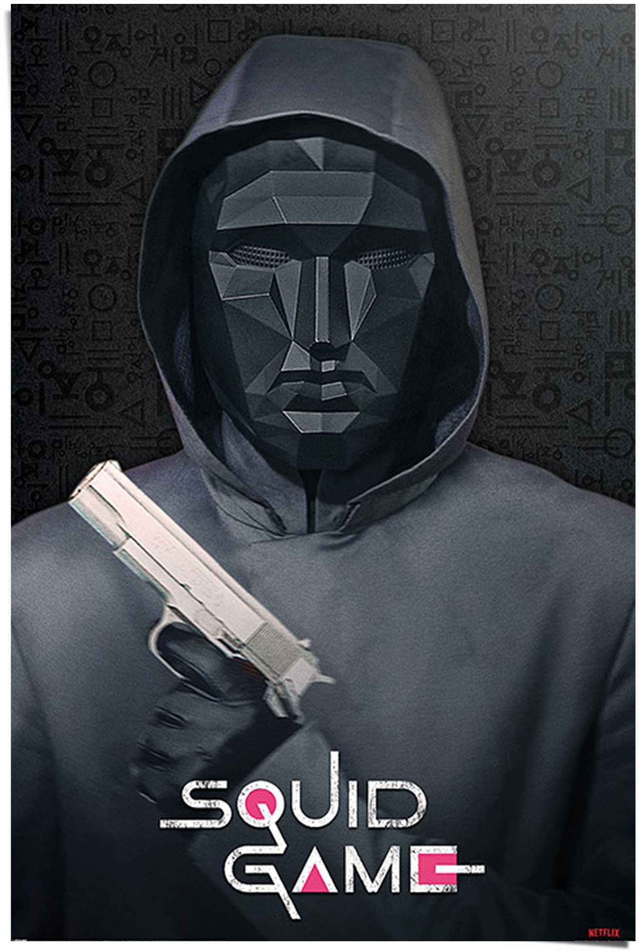 Reinders! Poster »Squid Game - front man«