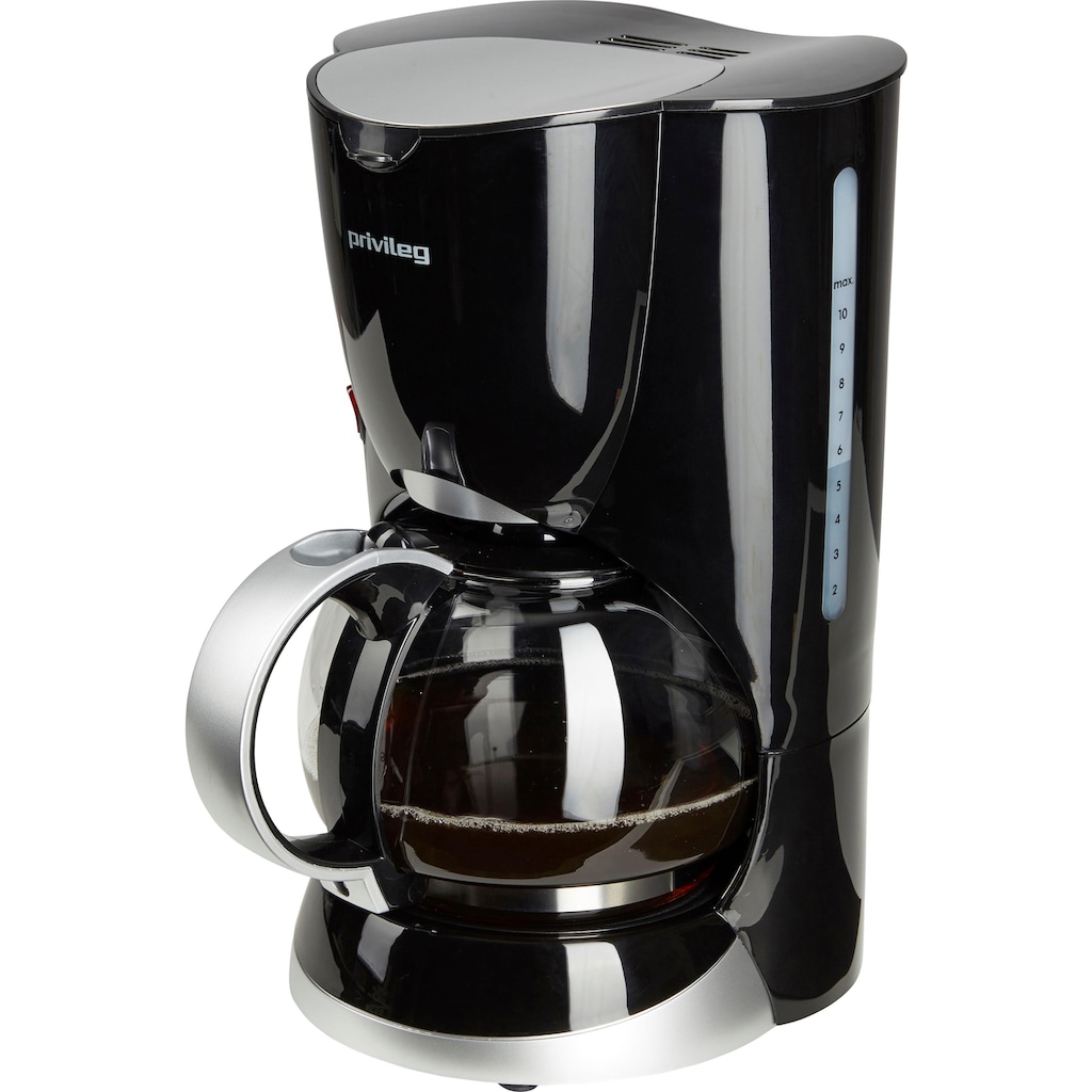 Privileg Filterkaffeemaschine »Max. 1080 Watt«, 1,37 l Kaffeekanne, Papierfilter, 1x4