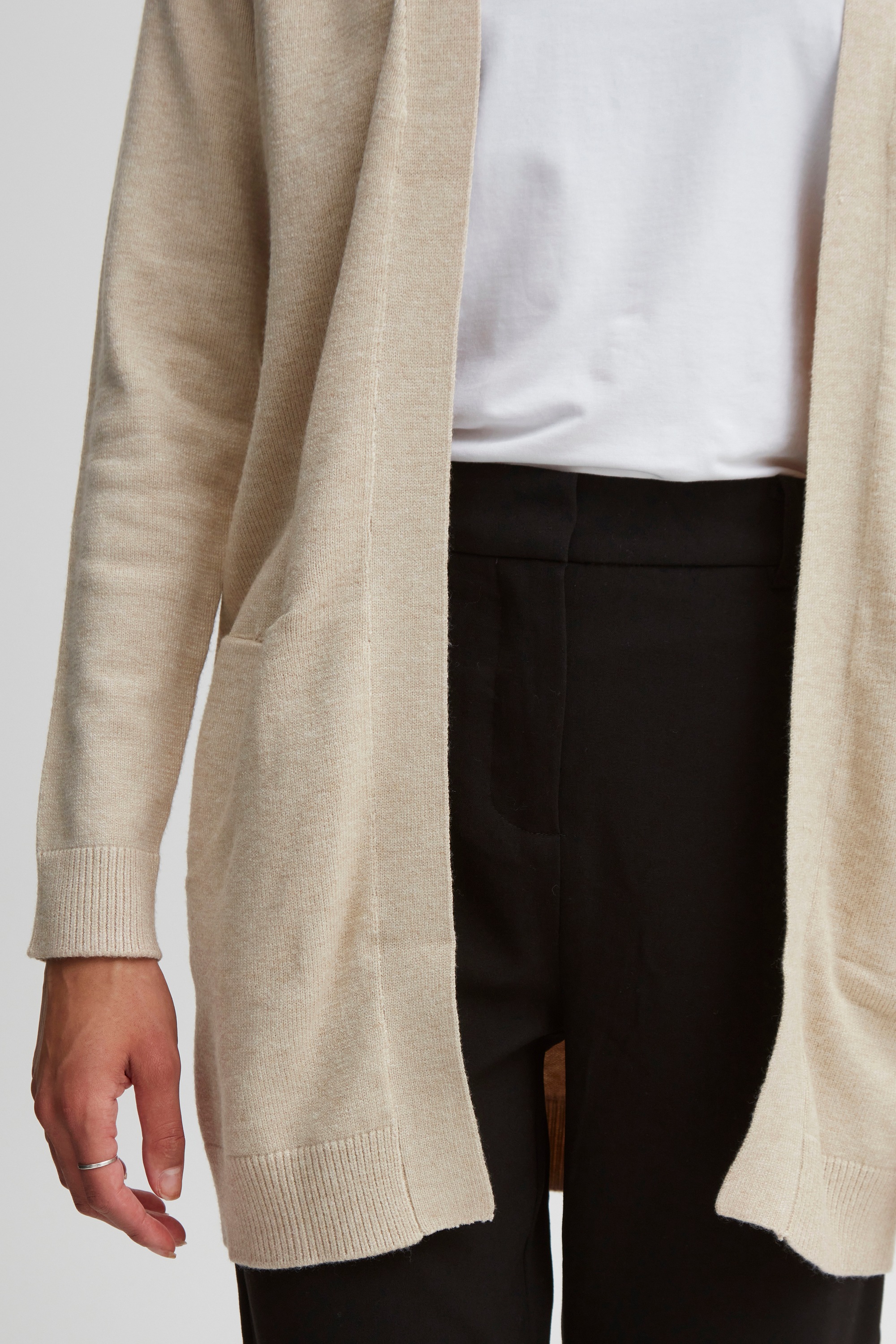 b.young Strickjacke »Damen Langarm BYNONINA«