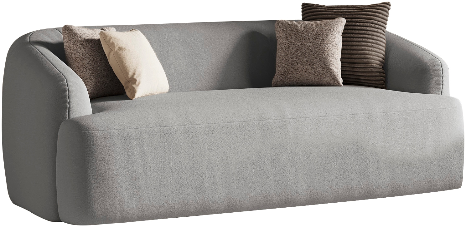 INOSIGN 2-Sitzer »Nergal, Einzelsofa Breite 217cm, organisches Design«, Modernes Design, schlichte Optik, stilvoller Blickfang im Wohnzimmer