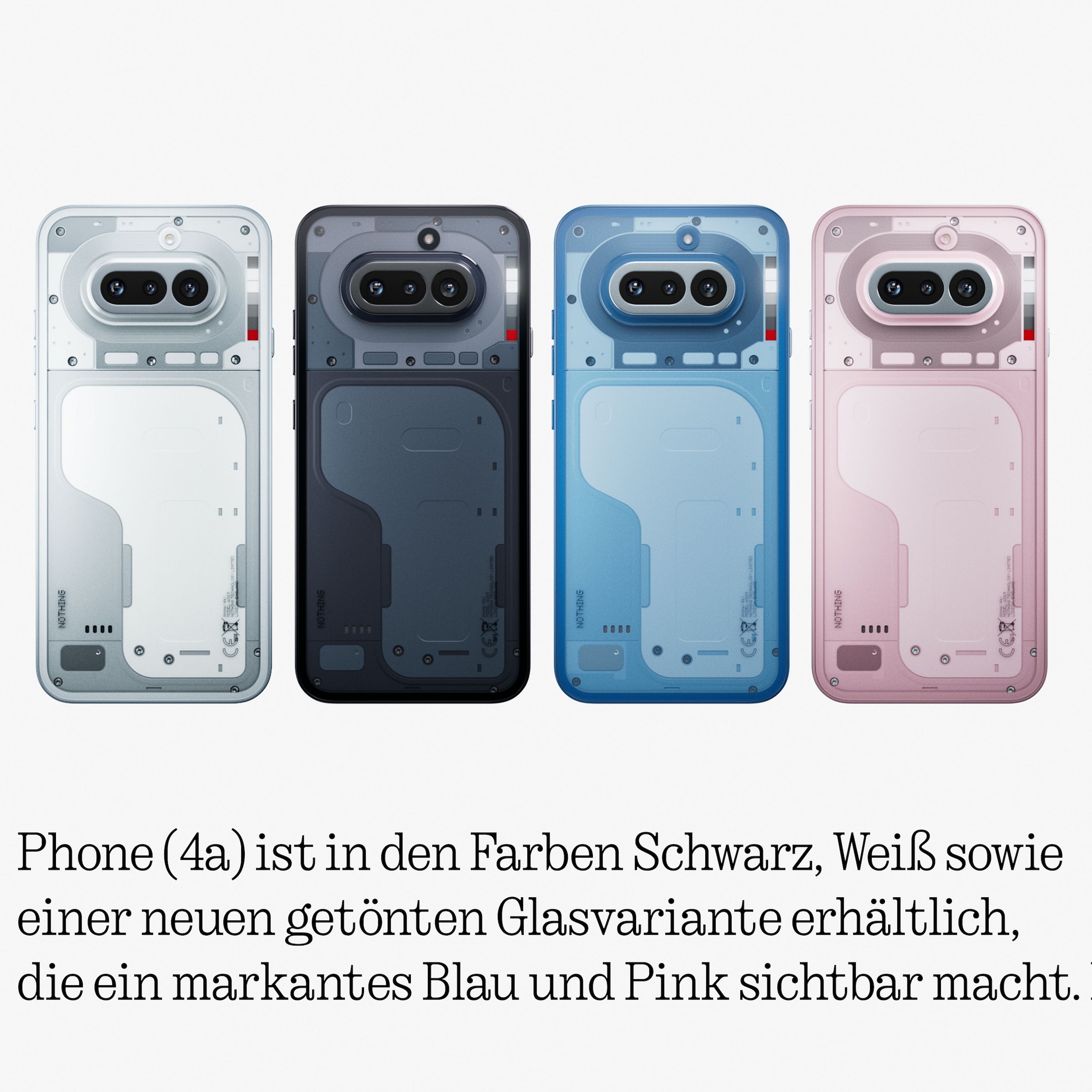 NOTHING Smartphone »Phone (4a)« schwarz