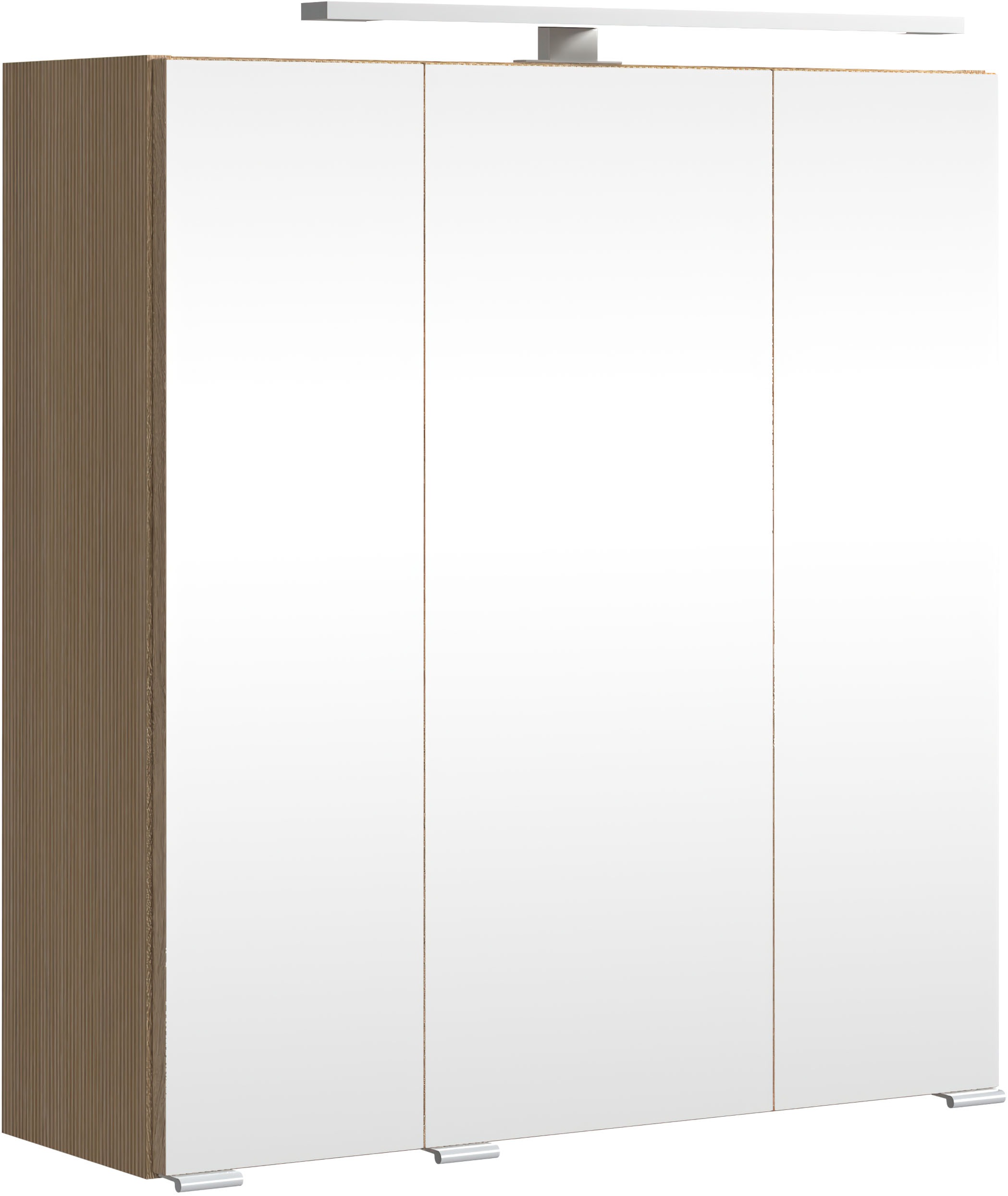 welltime Badmöbel-Set »Eixo«, 60 cm breit, Badmöbel mit LED-Beleuchtung