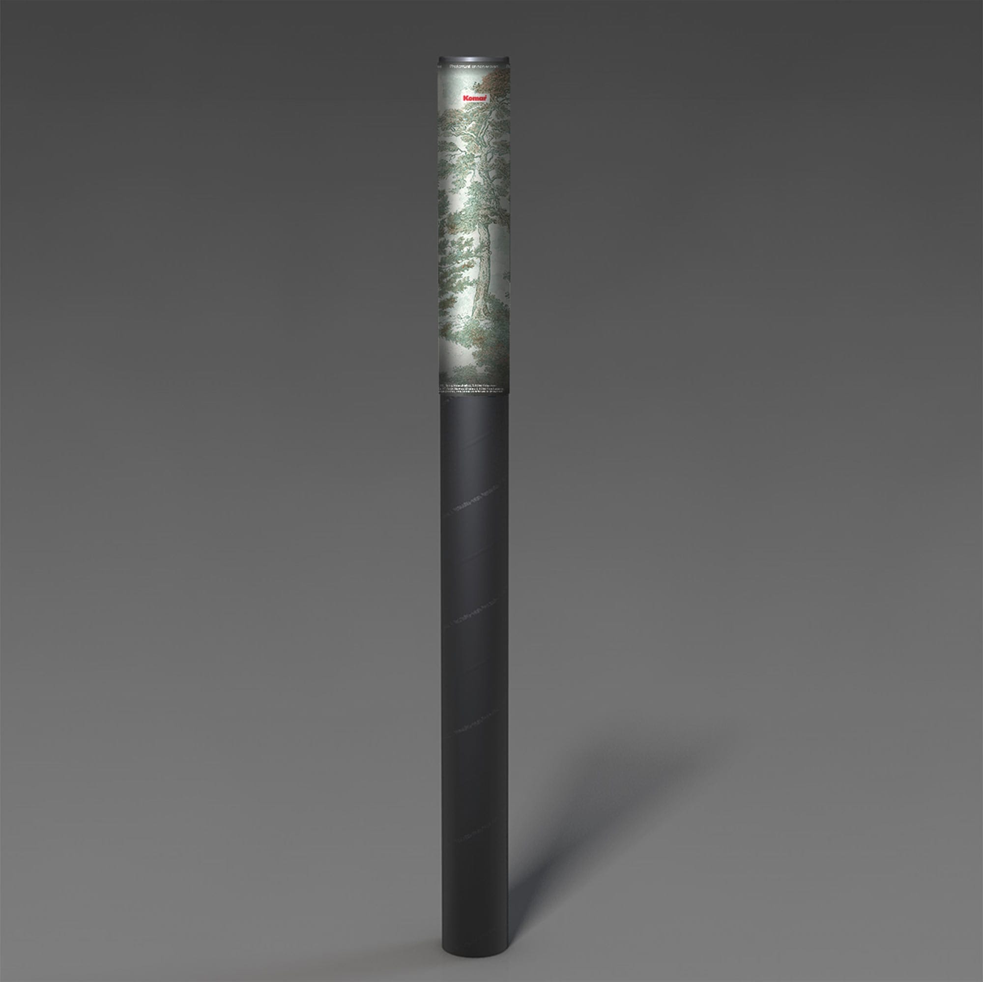 Komar Fototapete »Digitaldruck Vlies -  Pale Panoramic - Größe 400 x 250 cm« bedruckt | floral | geblümt | gemustert | tropisch glatt Wohnzimmer, Schlafzimmer