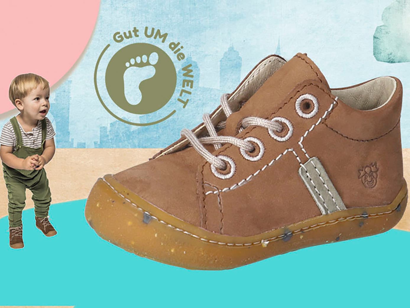 PEPINO by RICOSTA Fußmessgerät Fußmessschale bis Größe 28, Größenschablone zum Download