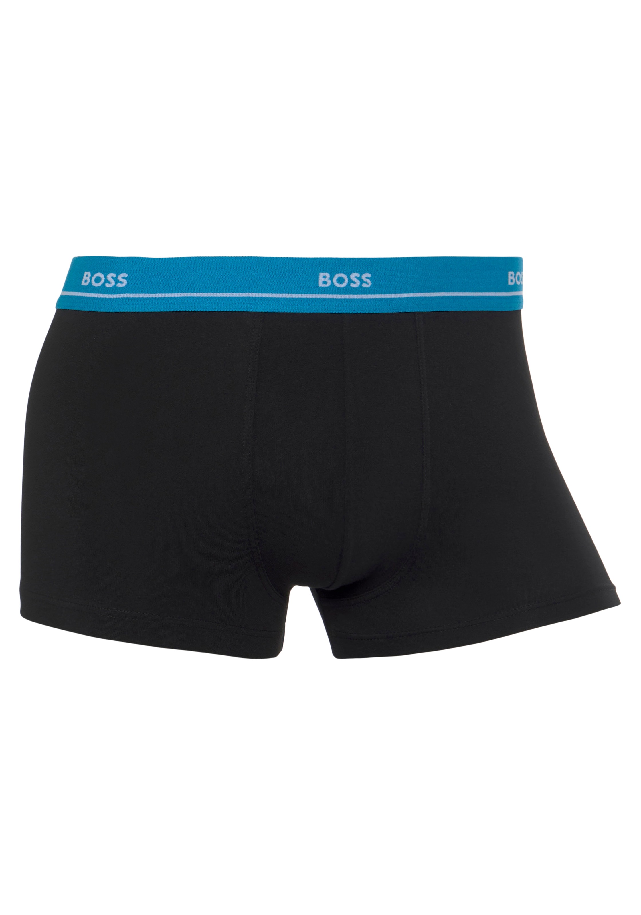 BOSS Boxershorts, (Packung, 5 St., 5er-Pack), mit Logoschriftzug