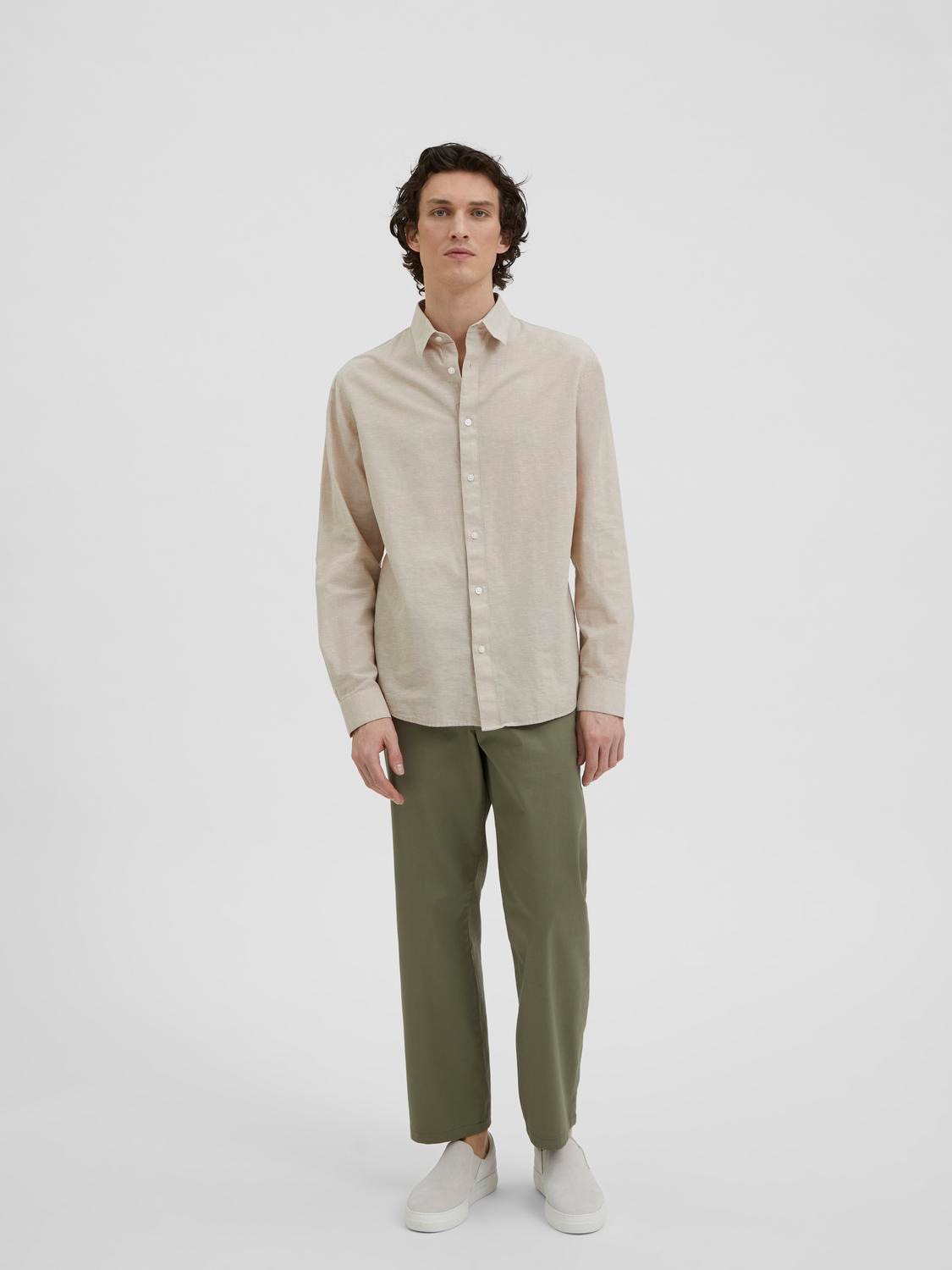 SELECTED Langarmhemd »SLHSLIMSUN LS SHIRT CLASSIC D«