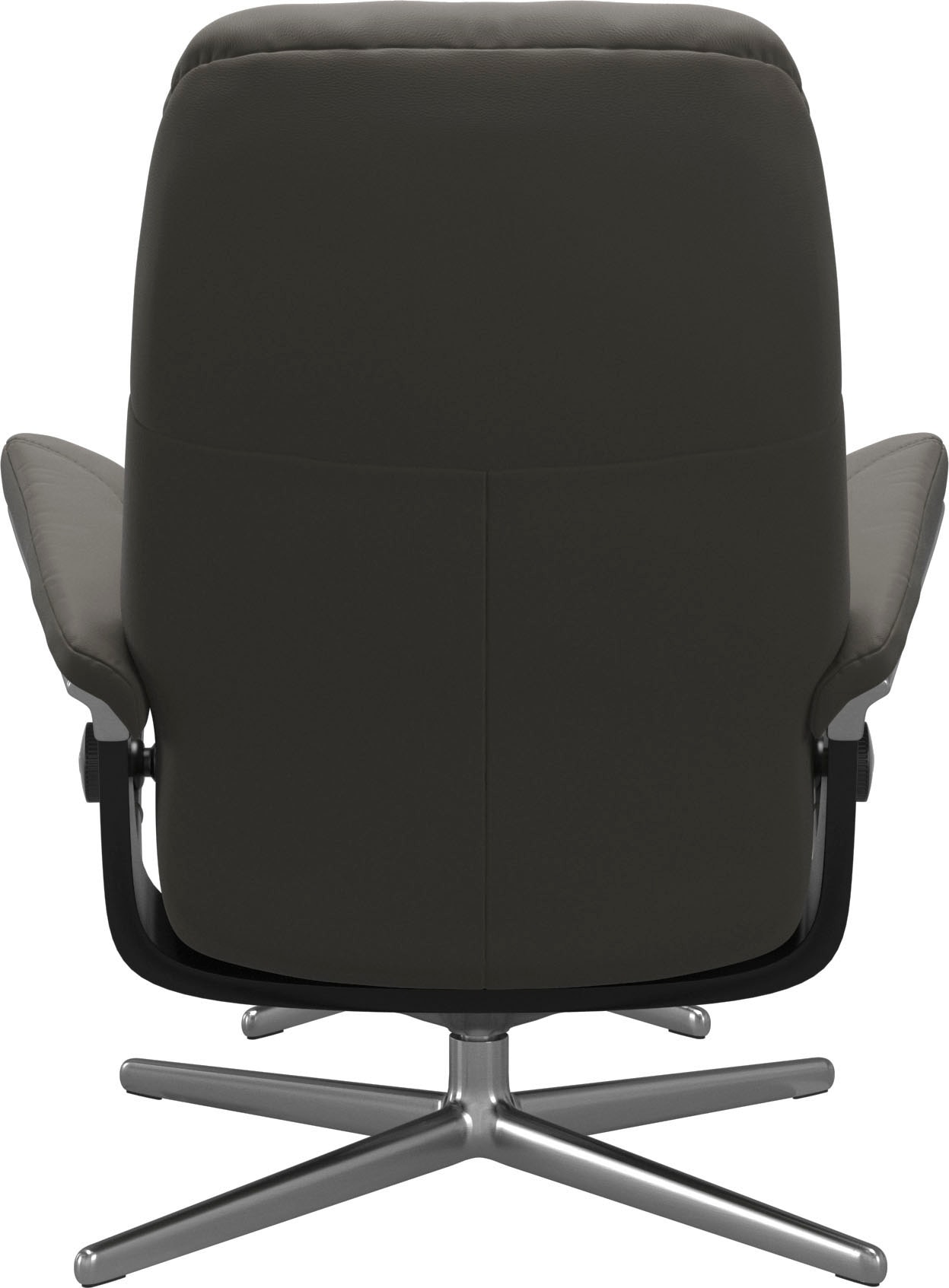 Stressless® Fußhocker »Consul«, mit Cross Base, Größe S, M & L, Holzakzent Schwarz